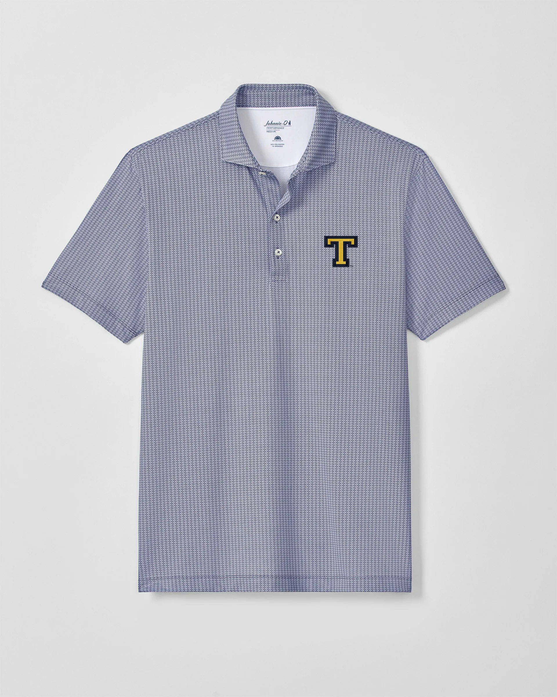 Trinity Crosslink Printed Performance Jersey Polo sold by Johnnie-O