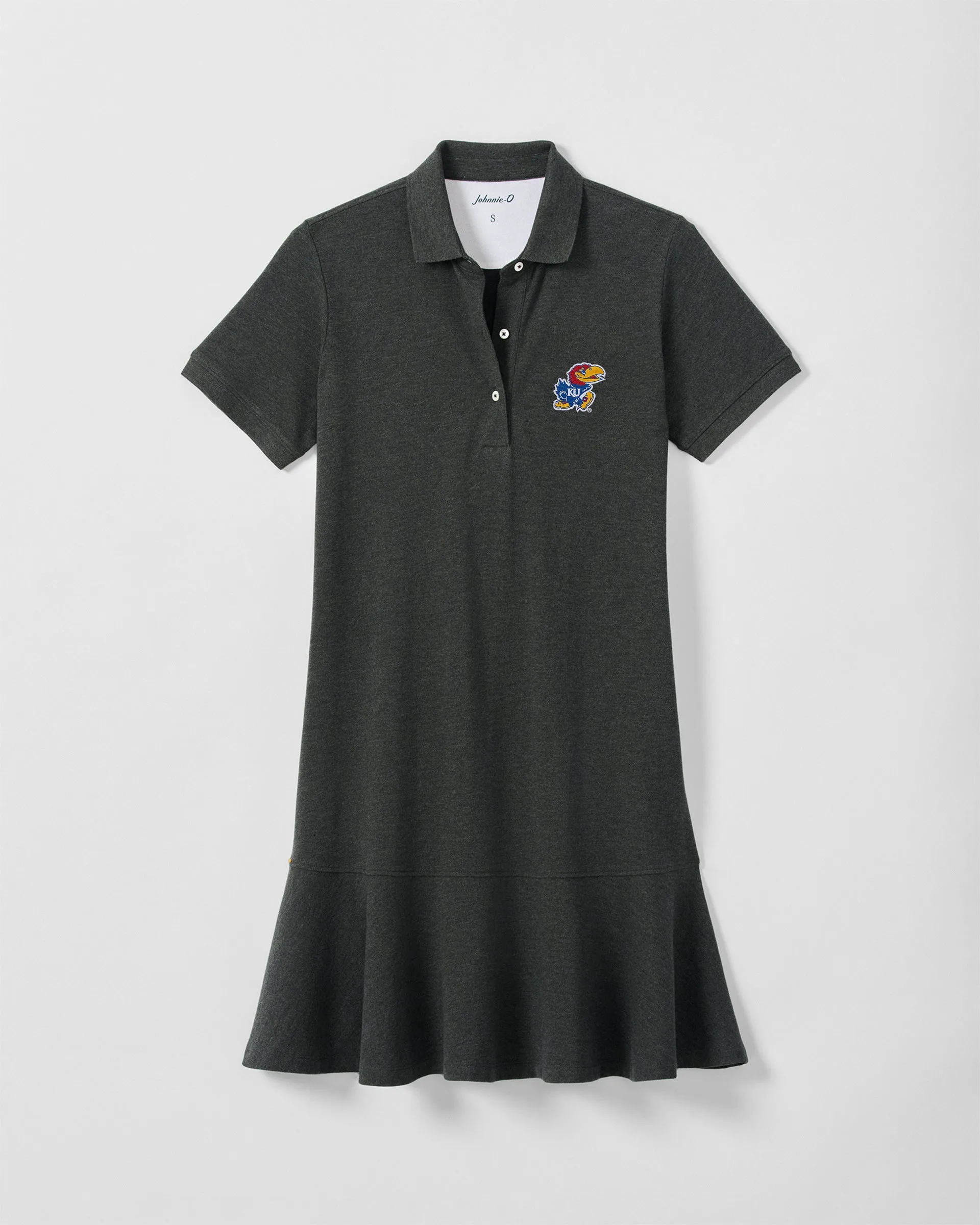 Women's University of Kansas Janie Pique Mini Polo Dress sold by Johnnie-O