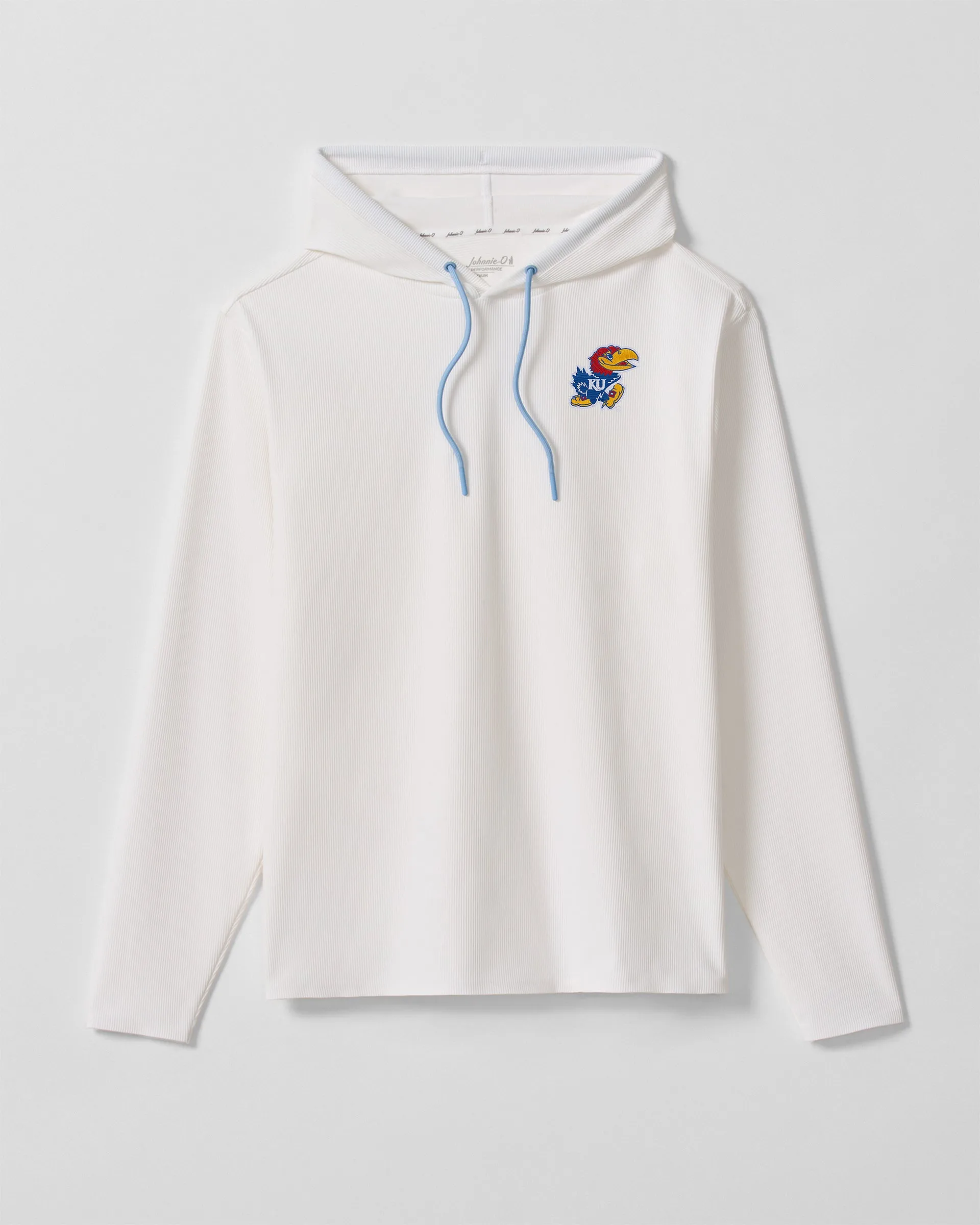 University of Kansas Hoppin Pop Performance Hoodie sold by Johnnie-O product image thumbnail 3