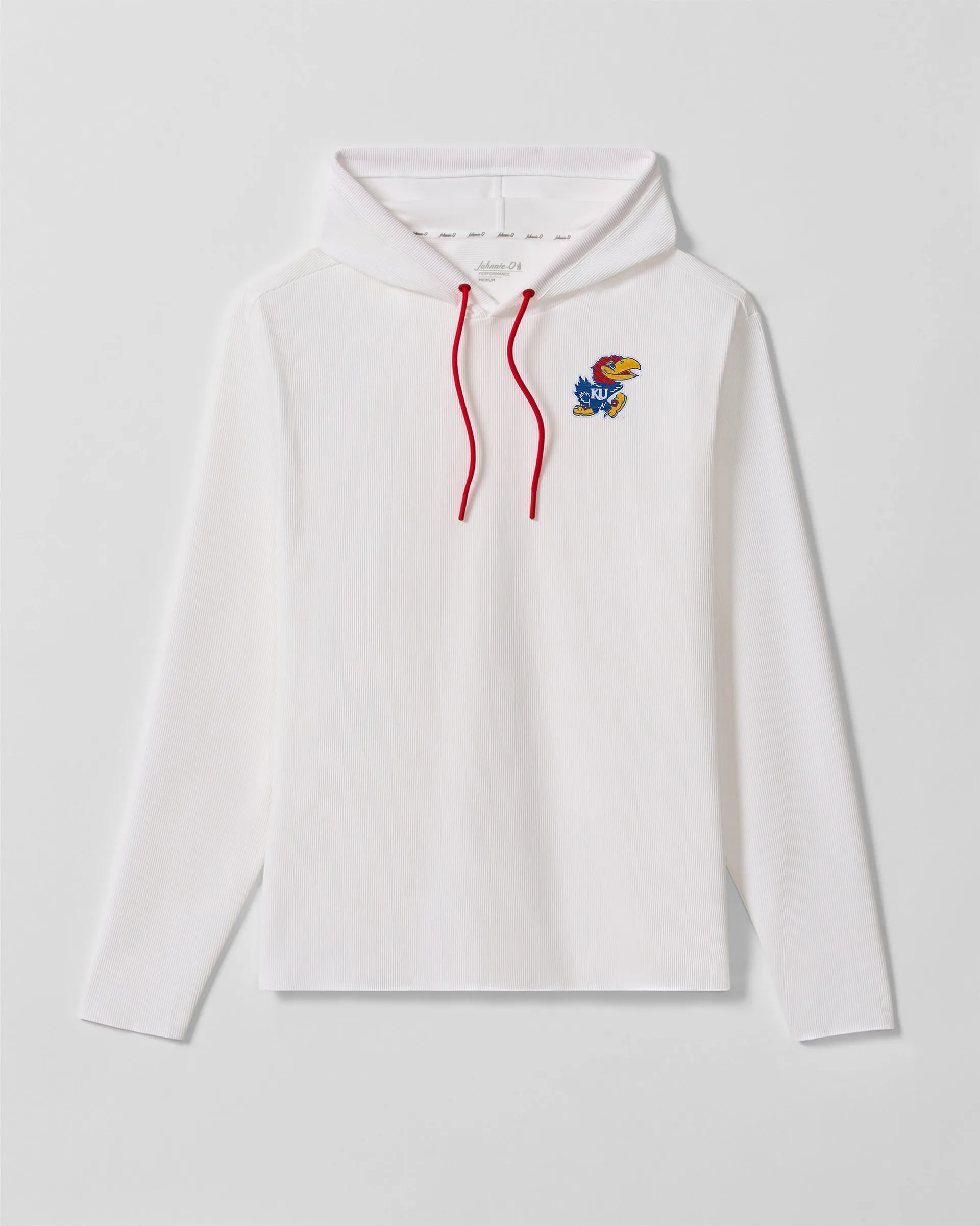 University of Kansas Hoppin Pop Performance Hoodie sold by Johnnie-O product image thumbnail 4
