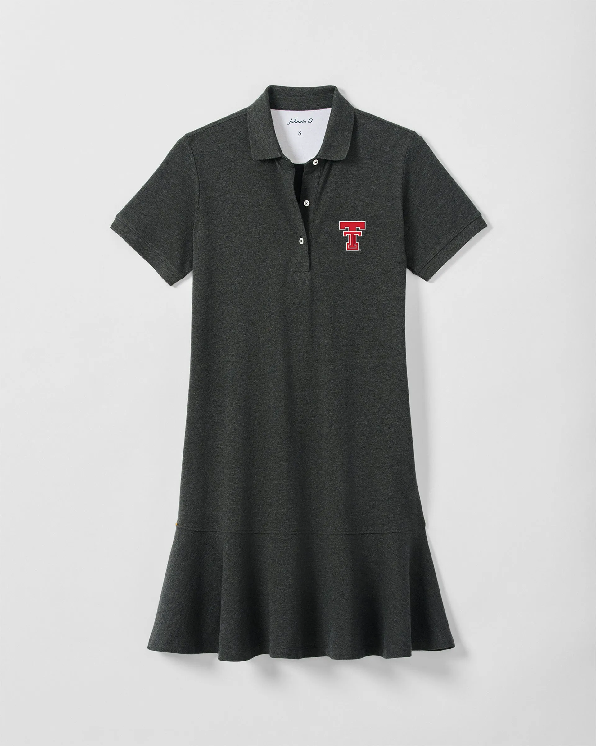 Women's Texas Tech Janie Pique Mini Polo Dress sold by Johnnie-O