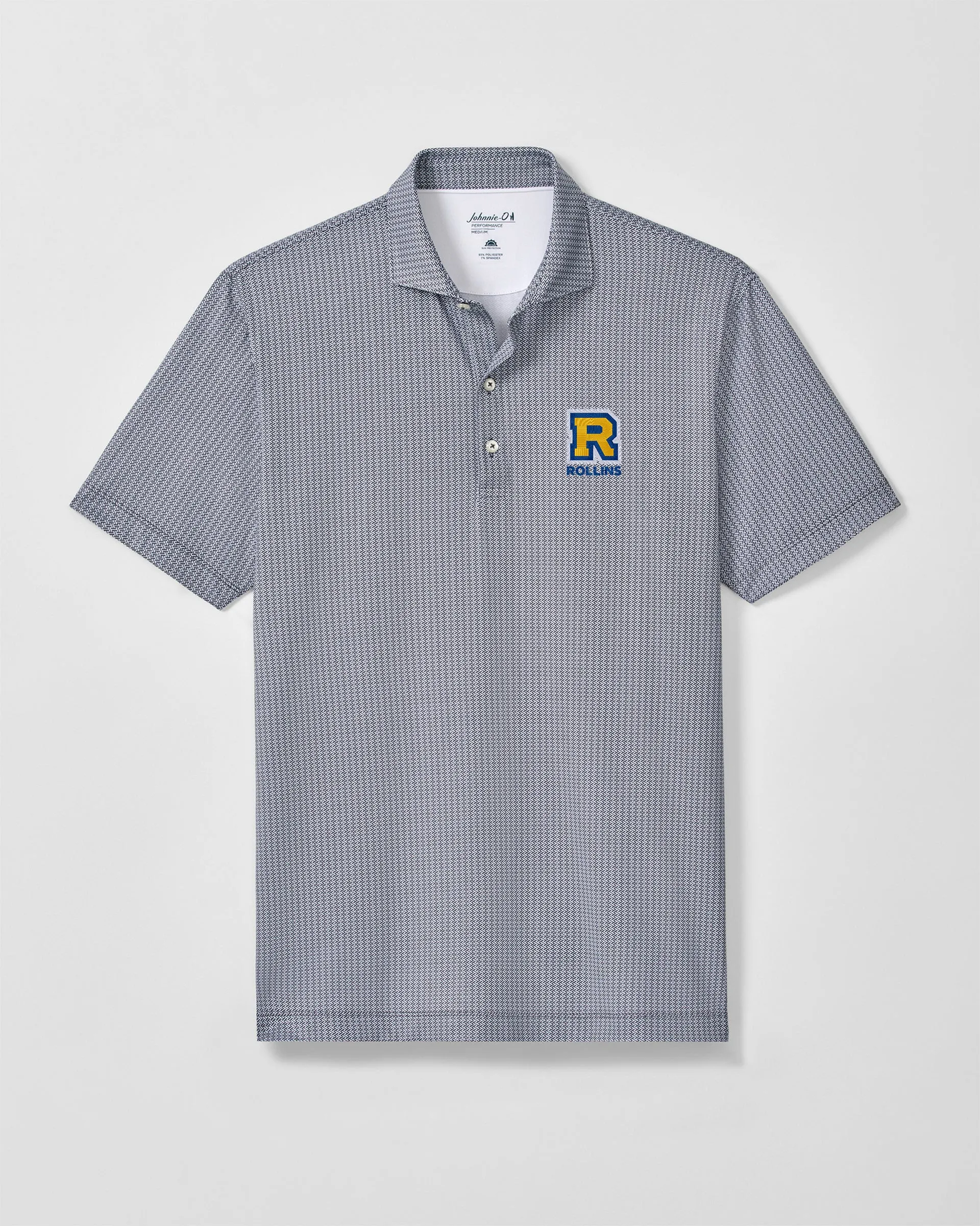 Rollins Crosslink Printed Performance Jersey Polo sold by Johnnie-O