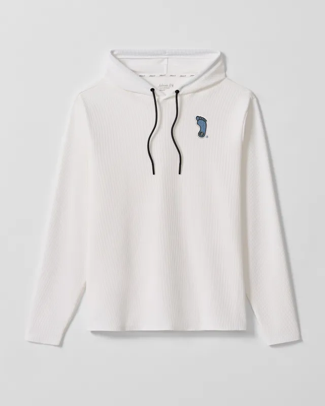 University of North Carolina Hoppin Pop Performance Hoodie - Tar Heel Logo made by Johnnie-O