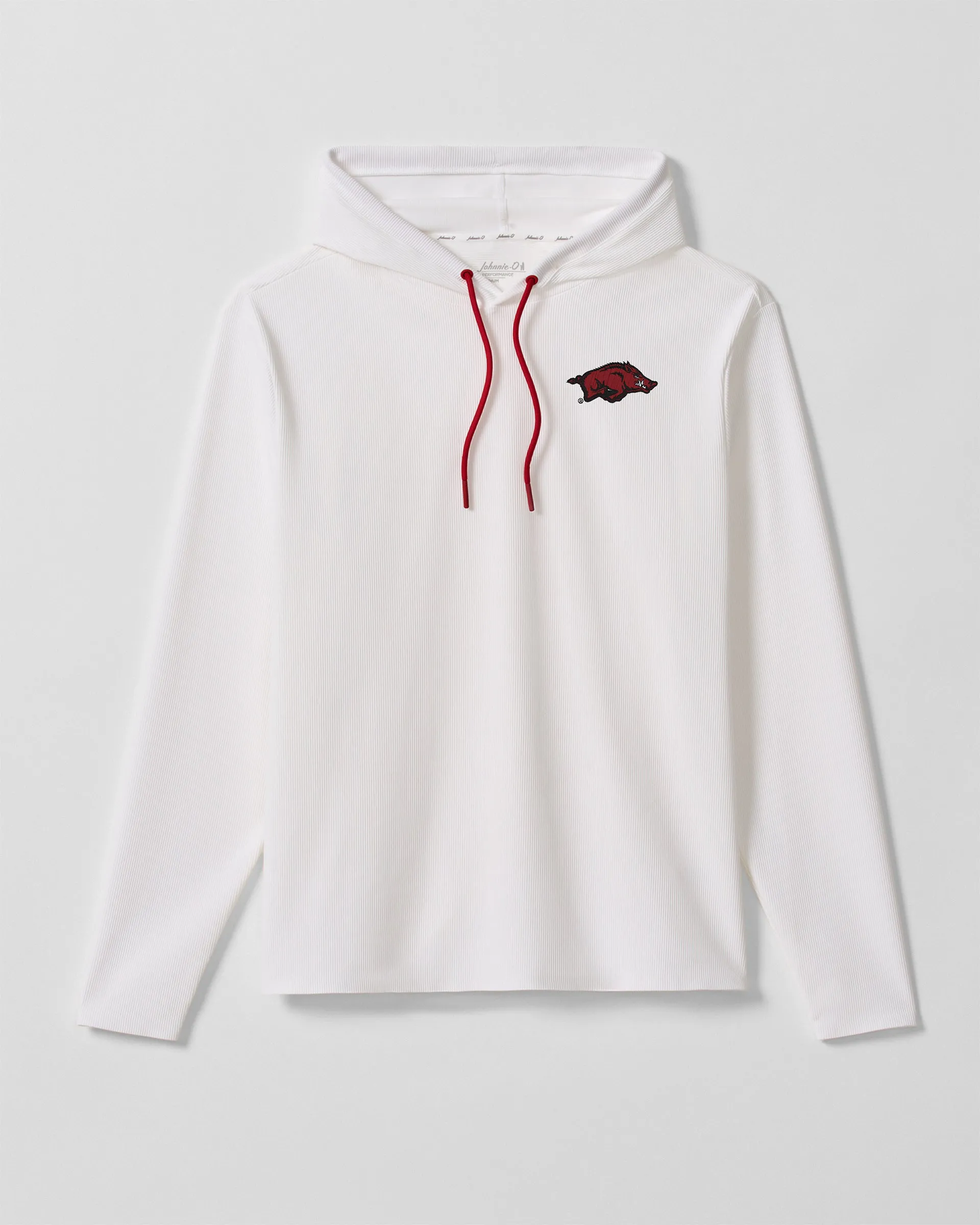 University of Arkansas Hoppin Pop Performance Hoodie sold by Johnnie-O
