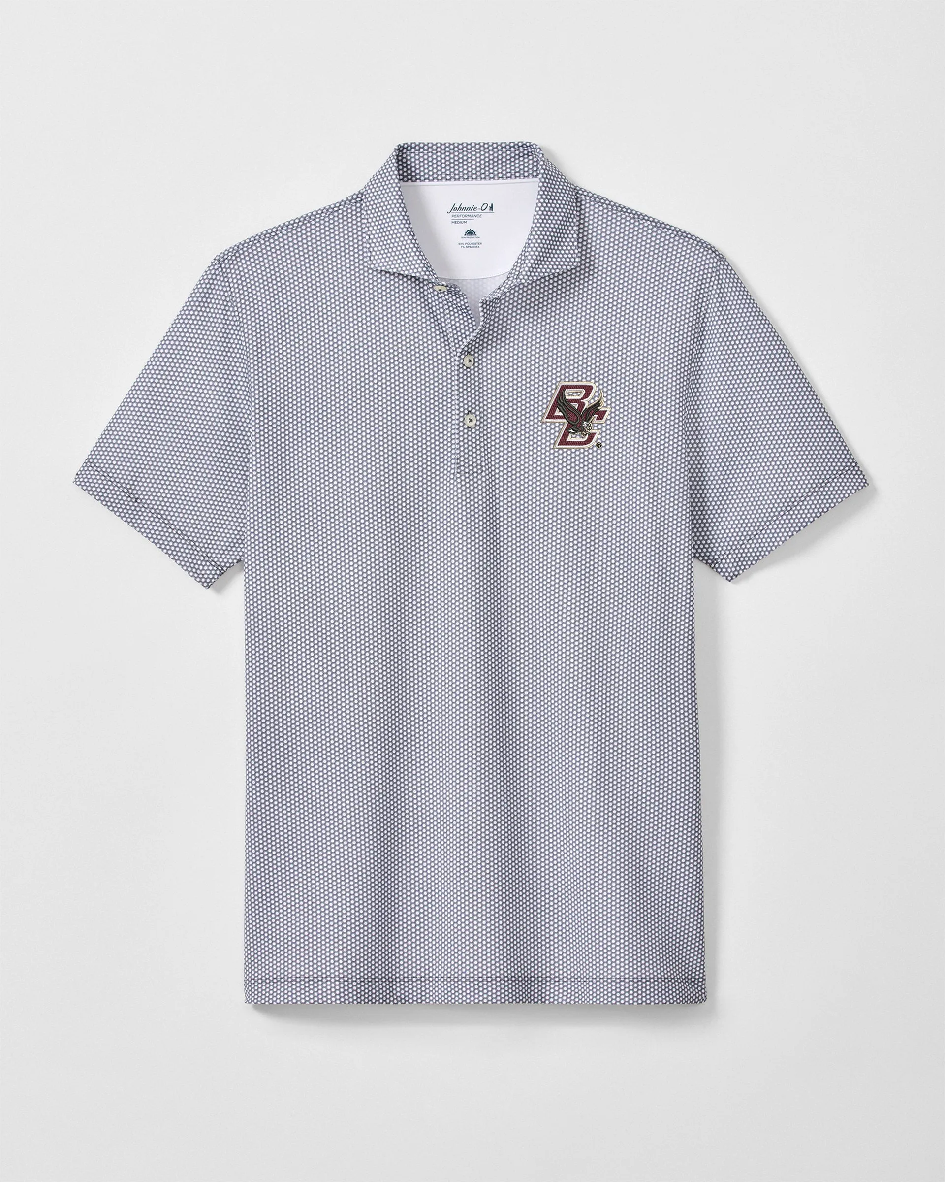 Boston College Hex Performance Jersey Polo sold by Johnnie-O
