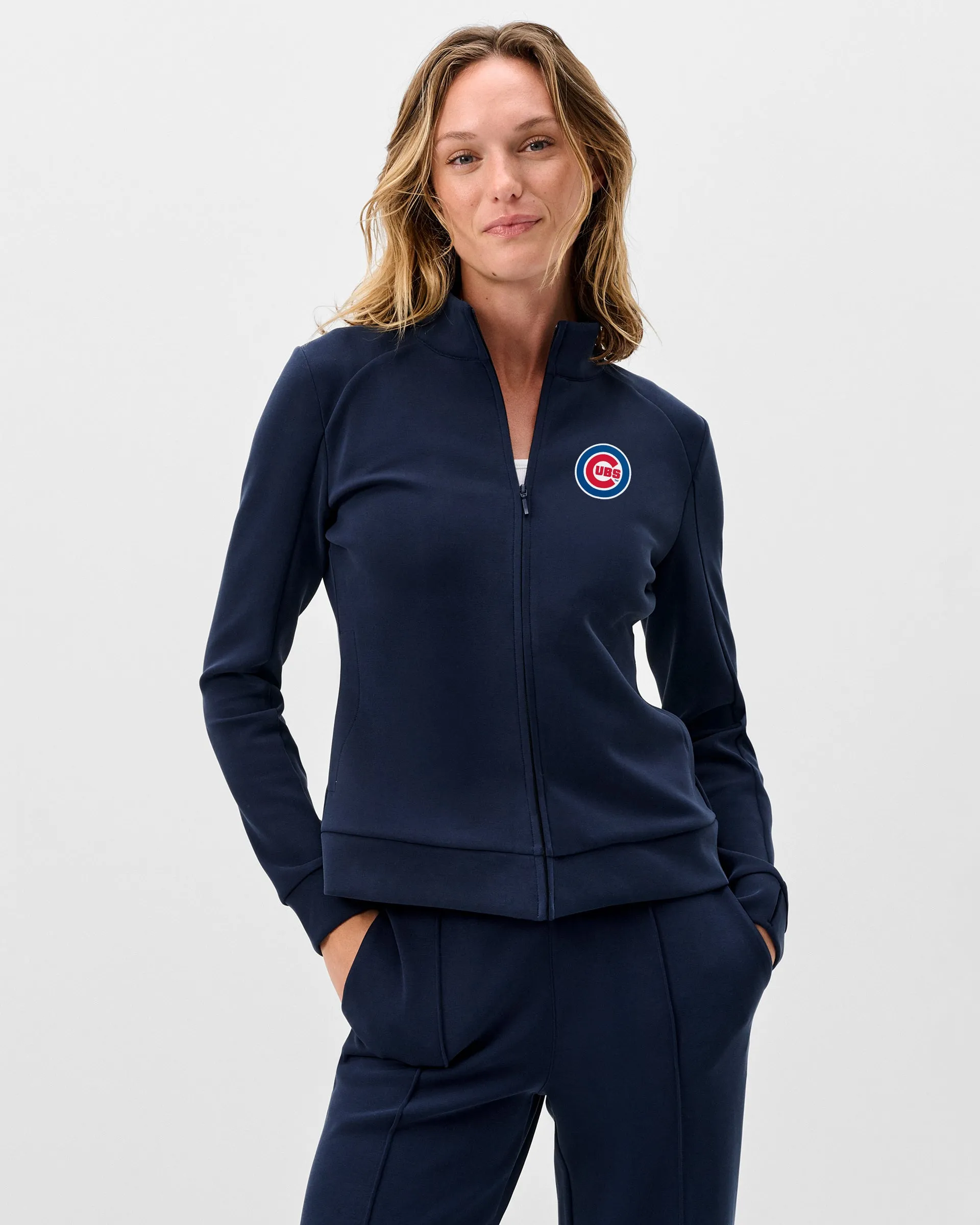Women's Chicago Cubs Pipa Performance Jacket sold by Johnnie-O product image thumbnail 2