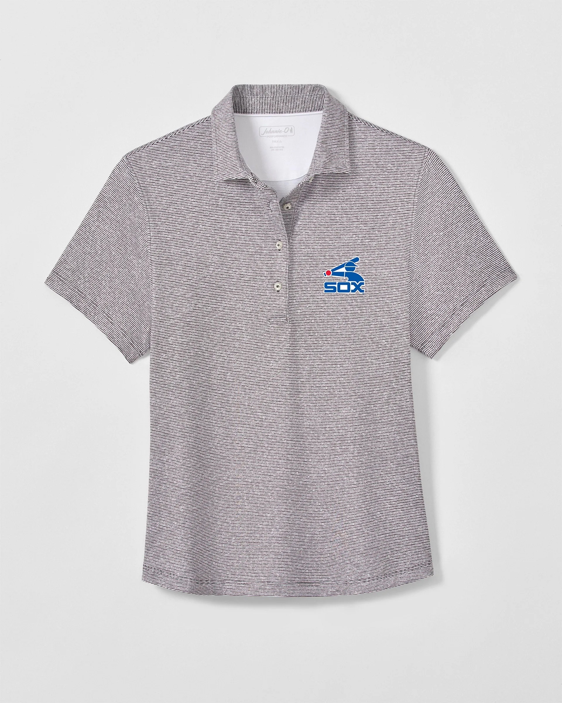 Women's Chicago White Sox Maxine Featherweight Performance Polo - Cooperstown Logo sold by Johnnie-O