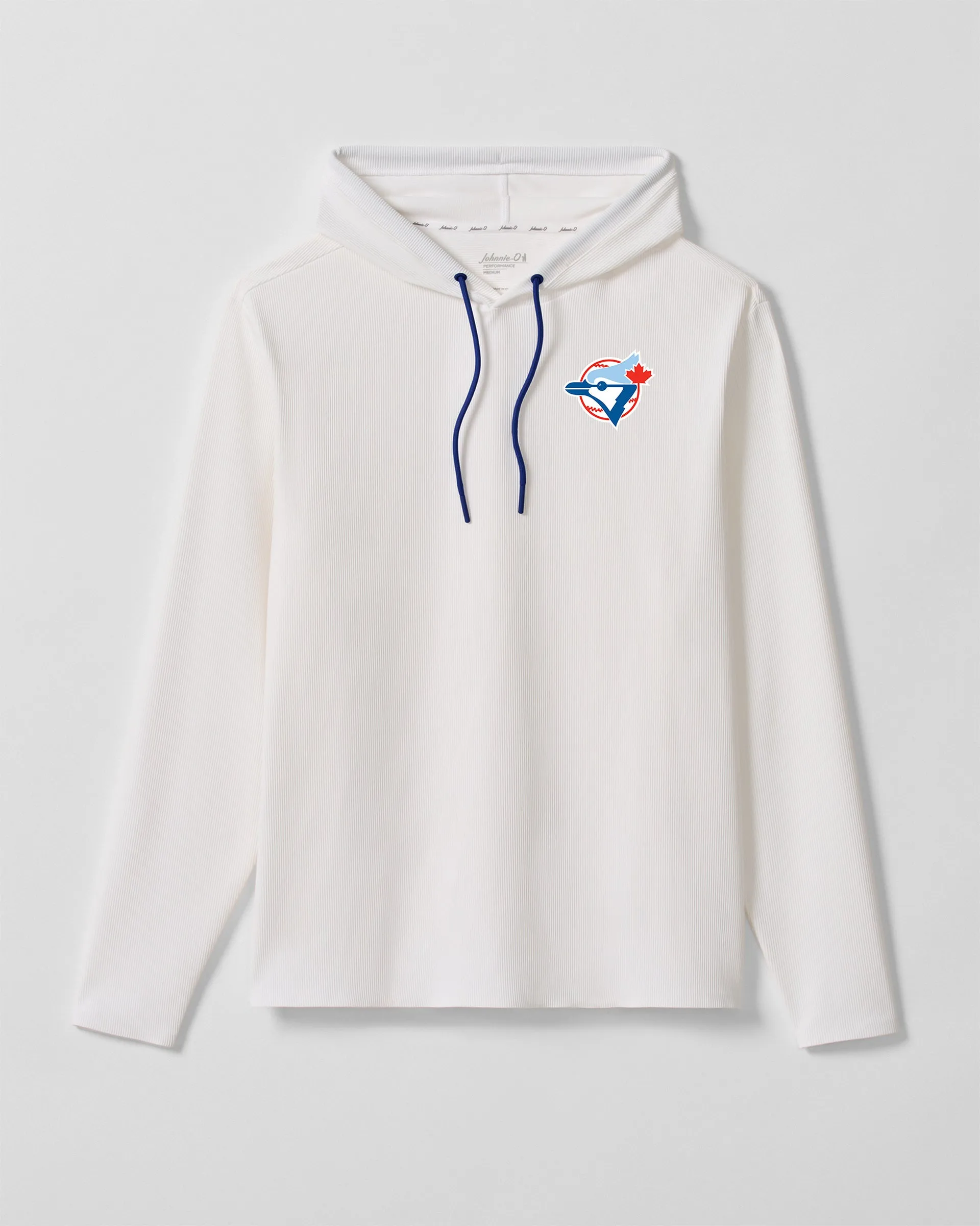Toronto Blue Jays Hoppin Pop Performance Hoodie - Cooperstown Logo sold by Johnnie-O product image thumbnail 3