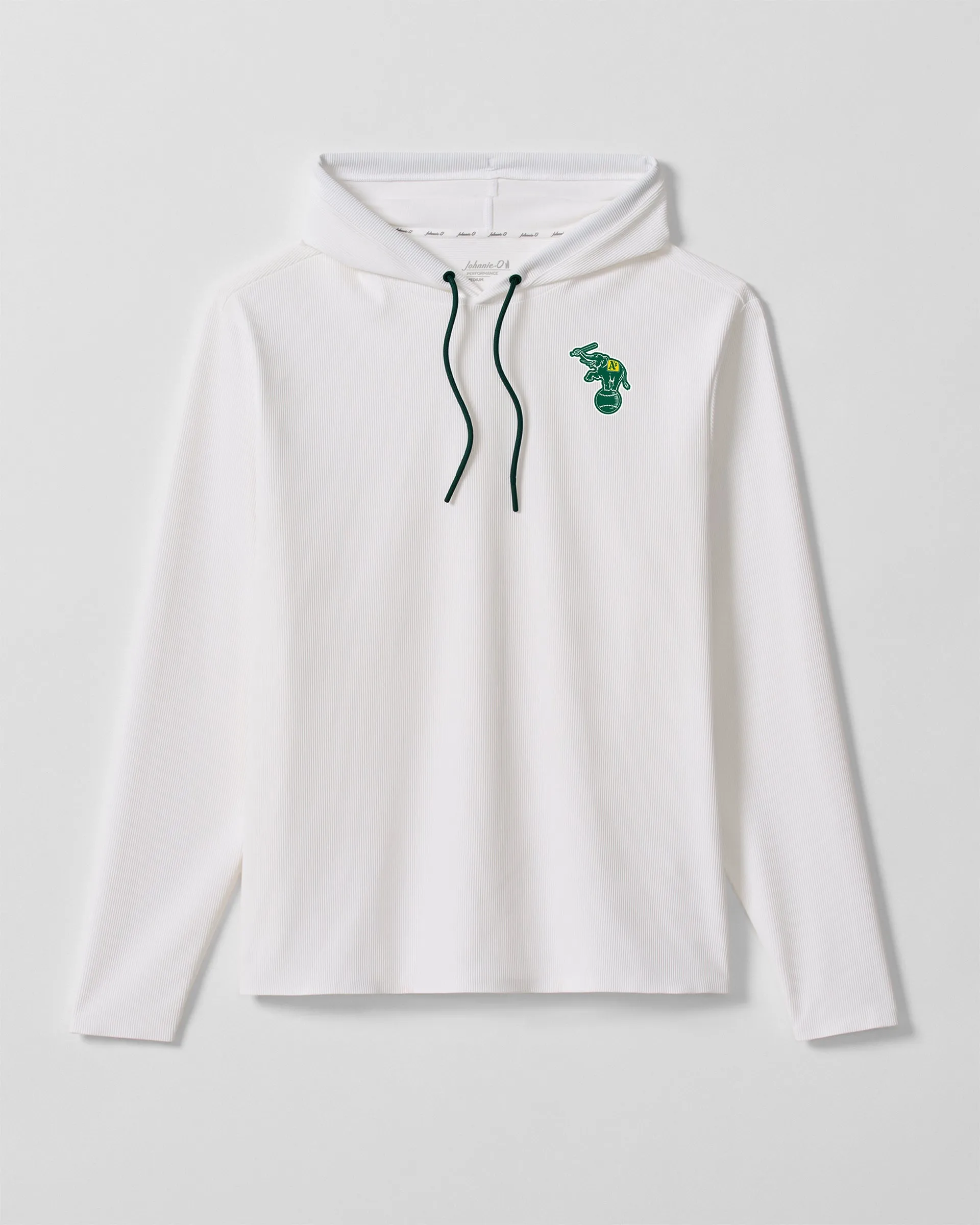 Oakland Athletics Hoppin Pop Performance Hoodie - Cooperstown Logo sold by Johnnie-O product image thumbnail 2