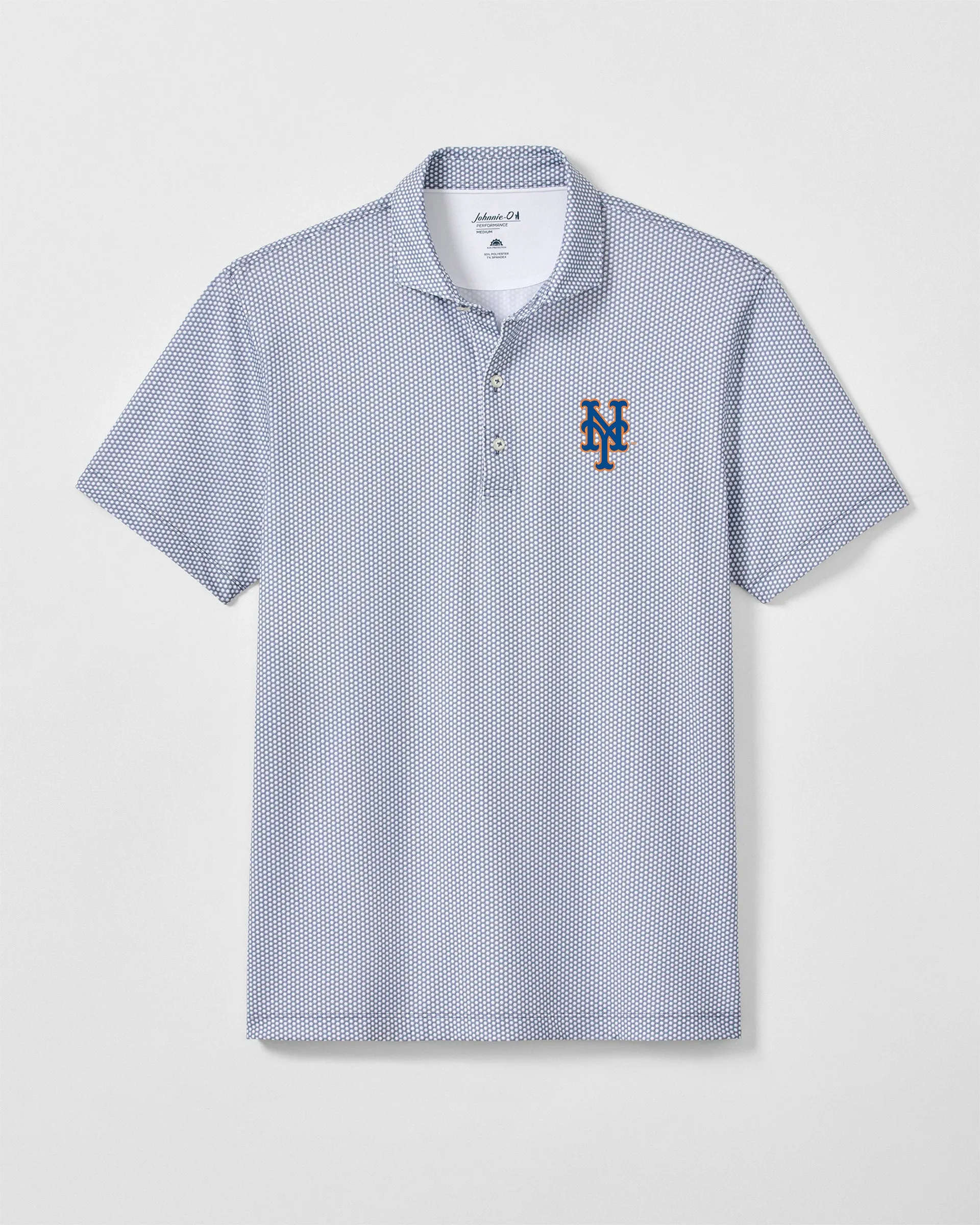 New York Mets Hex Performance Jersey Polo sold by Johnnie-O
