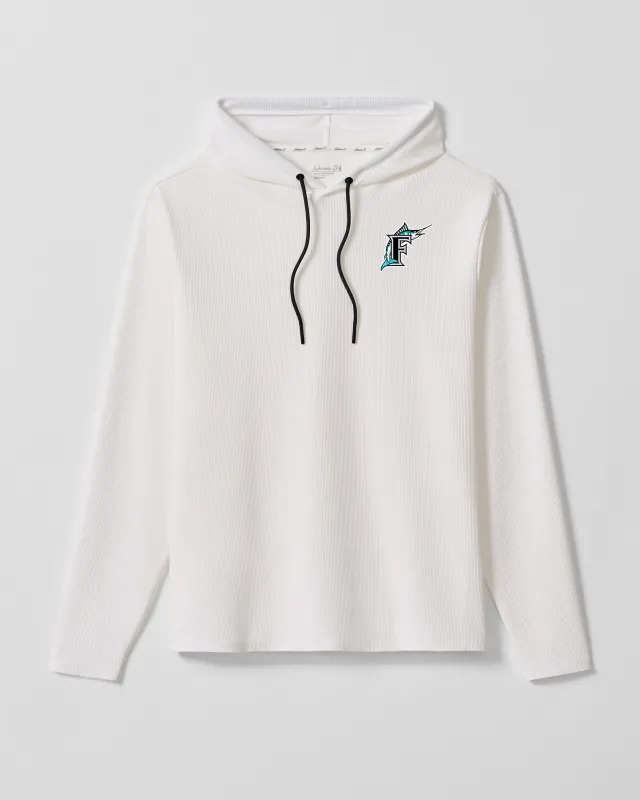 Miami Marlins Hoppin Pop Performance Hoodie - Cooperstown Logo made by Johnnie-O
