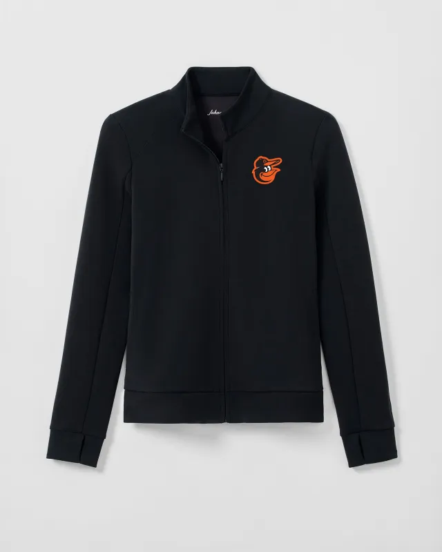 Women's Baltimore Orioles Pipa Performance Jacket - Mascot Logo made by Johnnie-O
