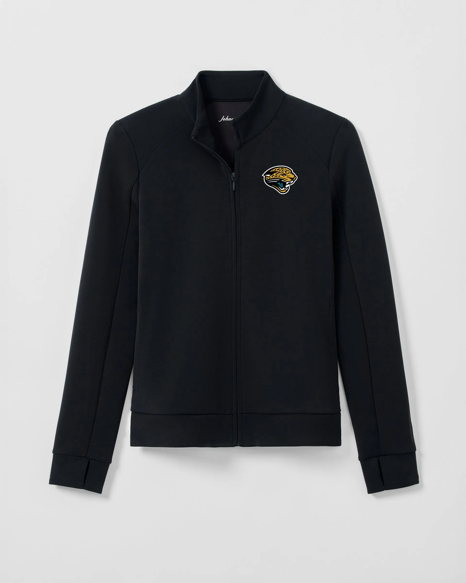 Women's Jacksonville Jaguars Pipa Performance Jacket - Jaguar Head Classic Logo sold by Johnnie-O
