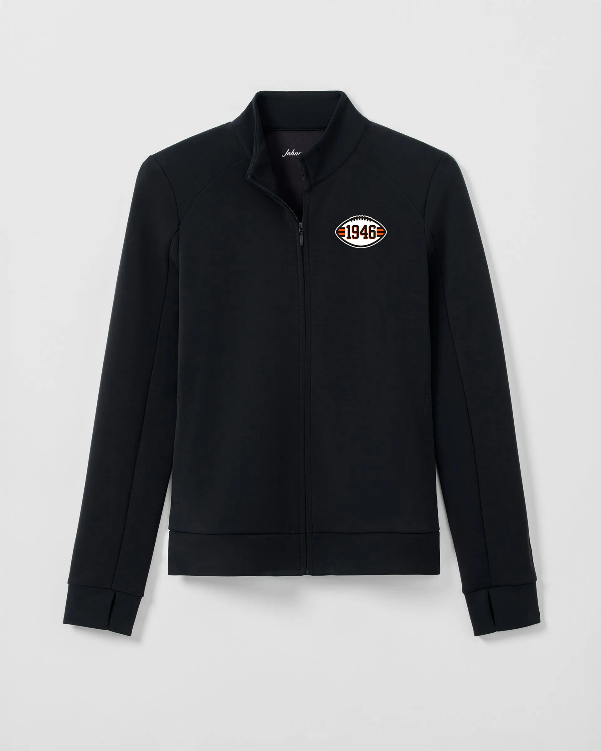 Women's Cleveland Browns Pipa Performance Jacket - Classic 1946 Logo sold by Johnnie-O