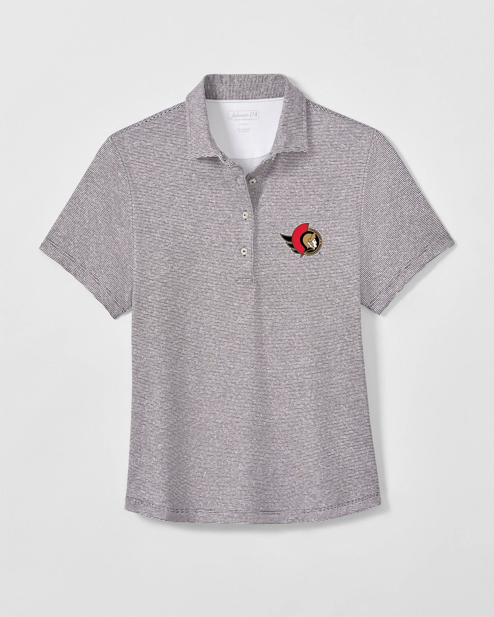 Women's Ottawa Senators Maxine Featherweight Performance Polo sold by Johnnie-O