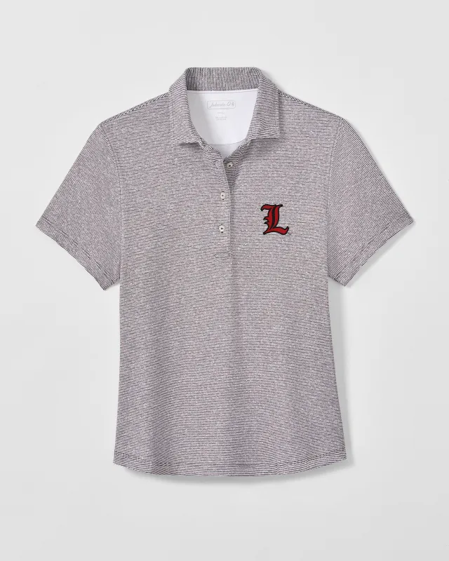 Women's Louisville Maxine Featherweight Performance Polo - L Logo made by Johnnie-O