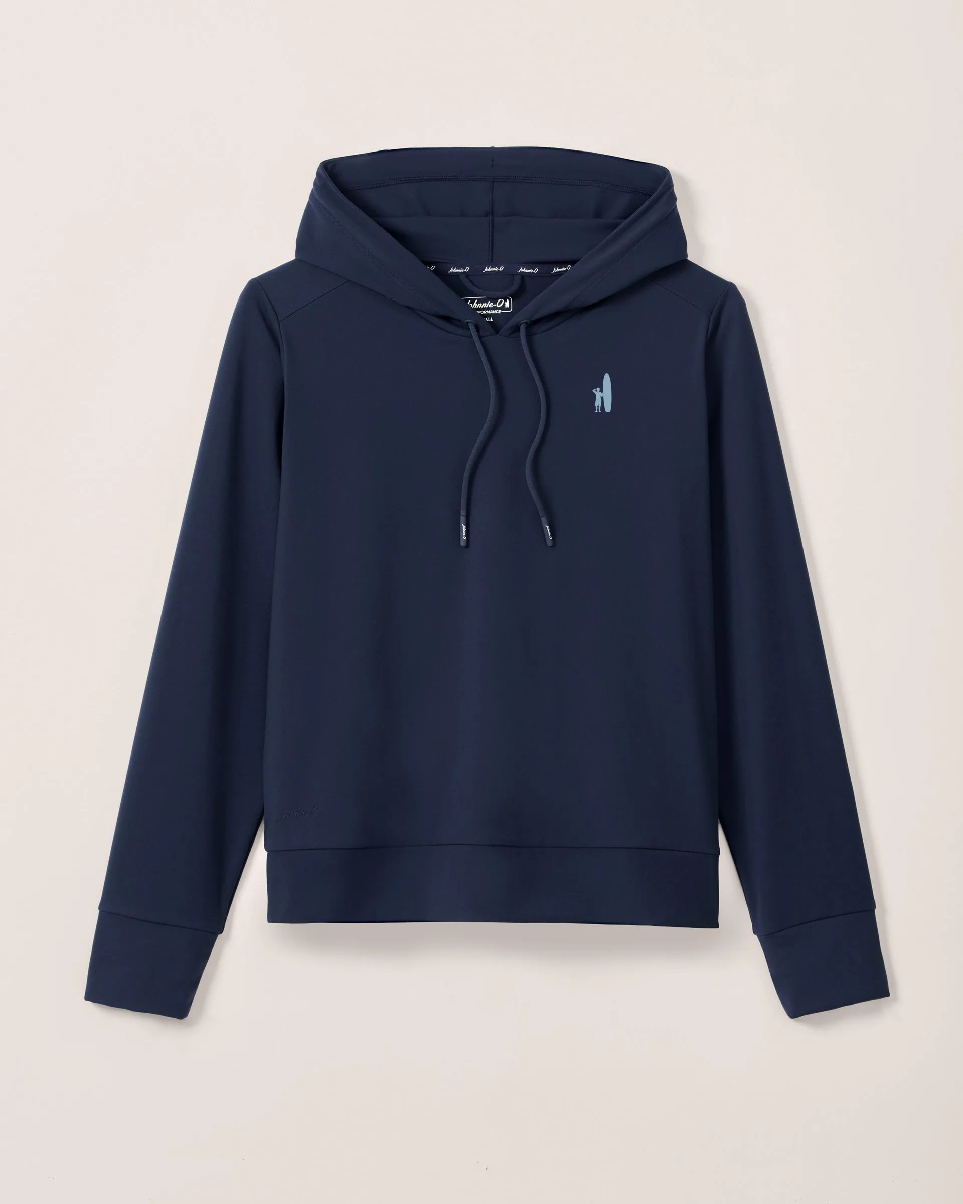 Women's Custom Surfer Logo Nalla Performance Hoodie sold by Johnnie-O product image thumbnail 2