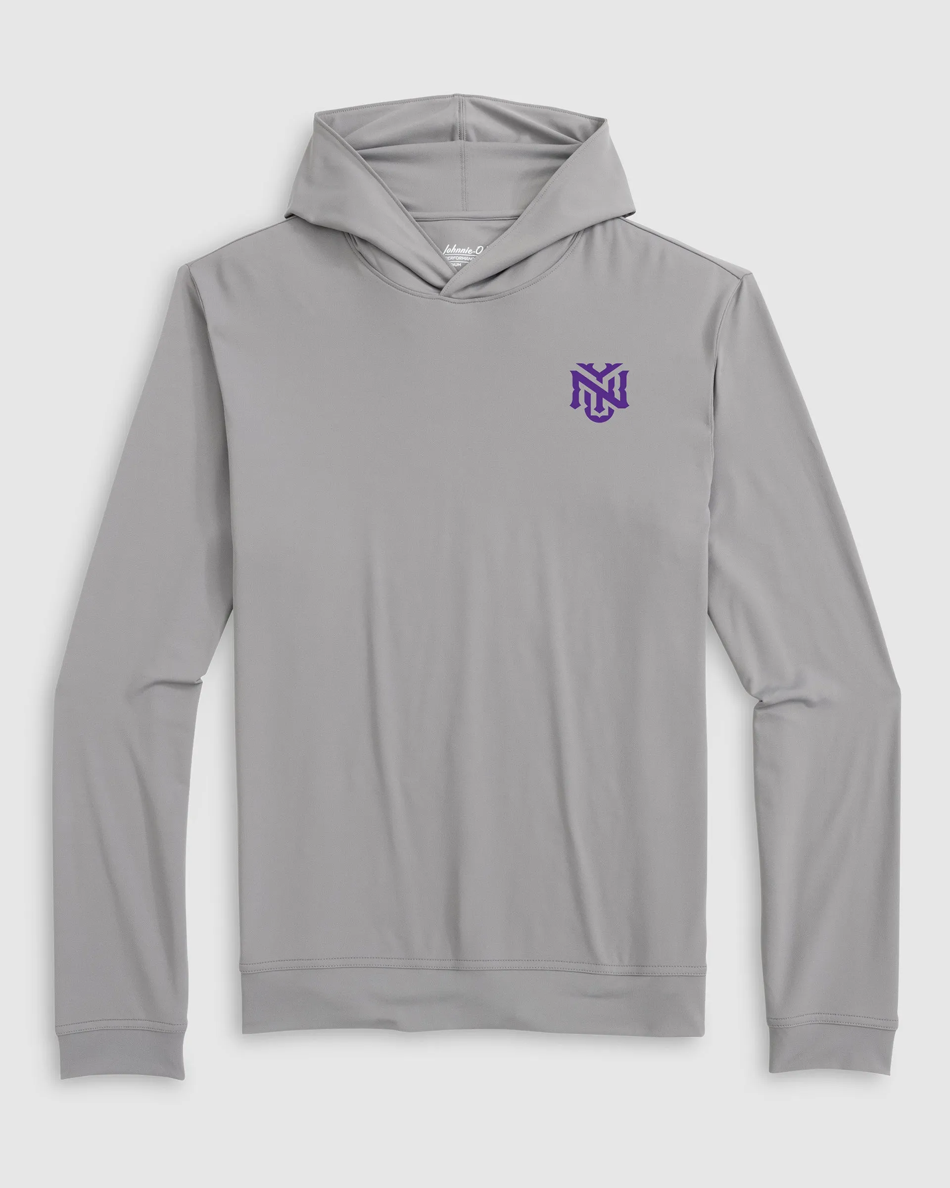 New York University Motion Performance Hoodie sold by Johnnie-O product image thumbnail 3