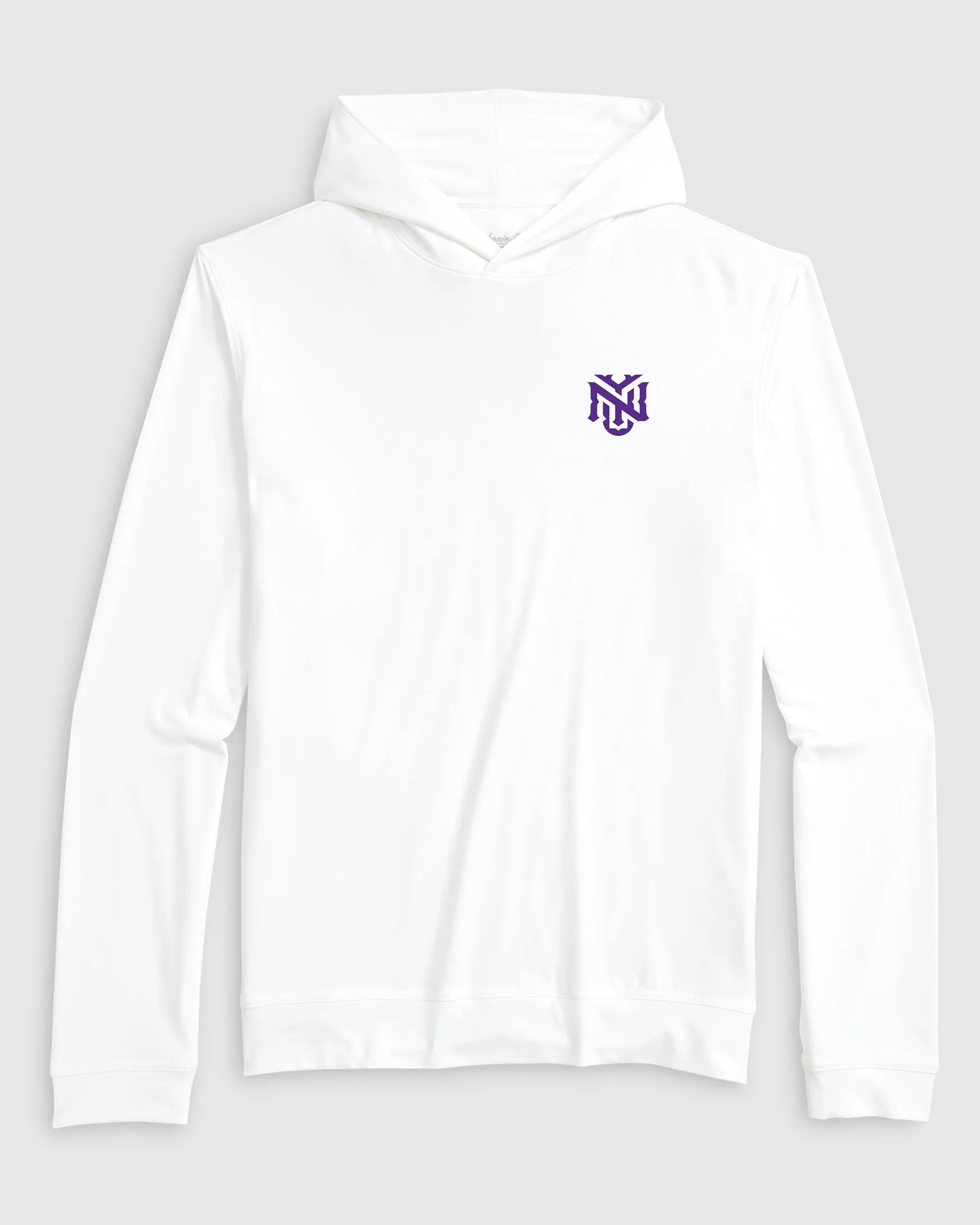 New York University Motion Performance Hoodie sold by Johnnie-O product image thumbnail 4