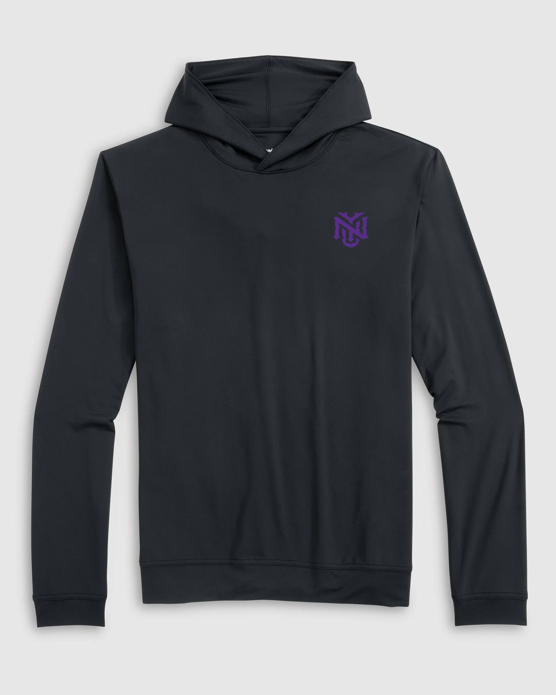 New York University Motion Performance Hoodie sold by Johnnie-O product image thumbnail 2
