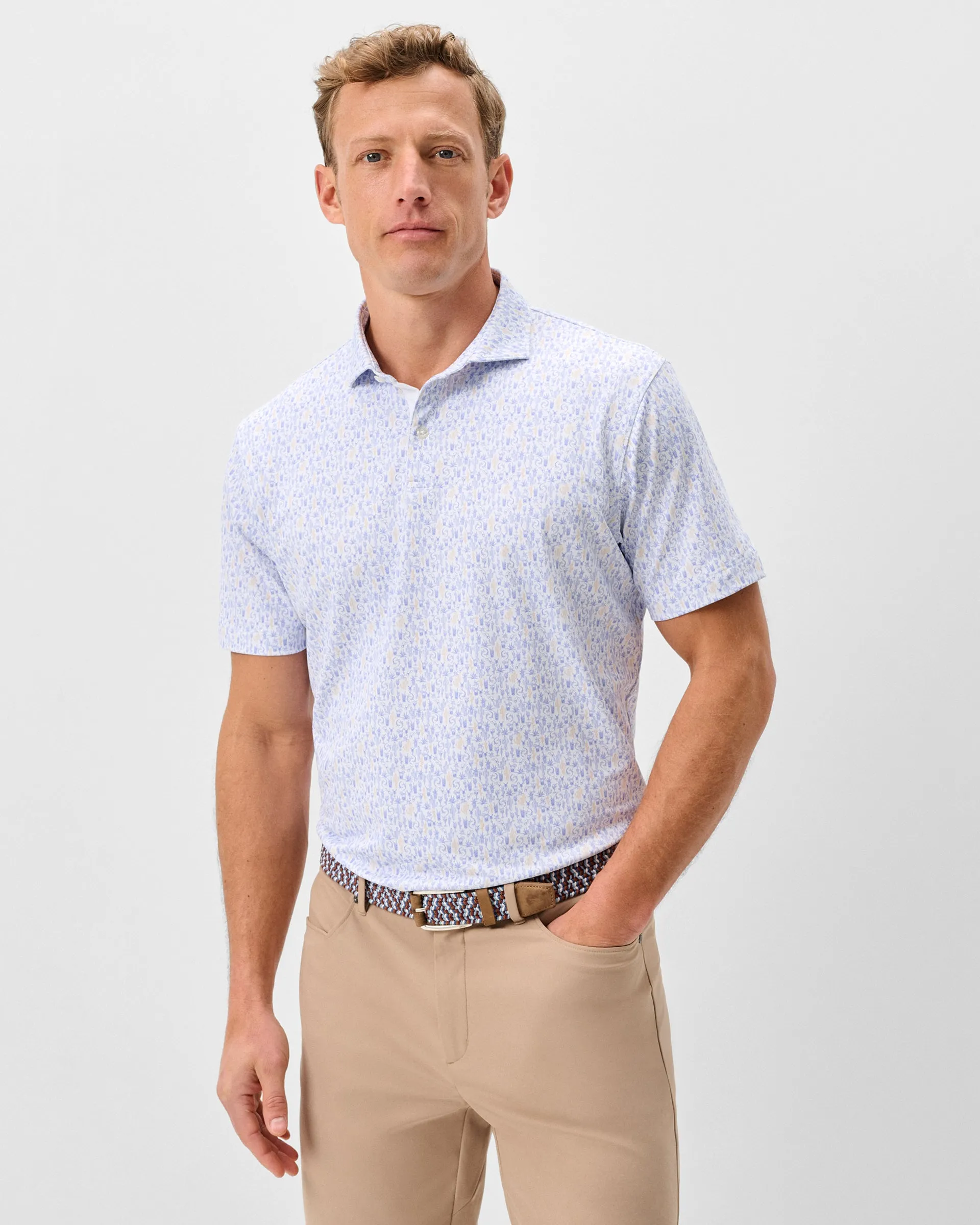 Performance Jersey Polo - Zona Drinks sold by Johnnie-O product image thumbnail 2