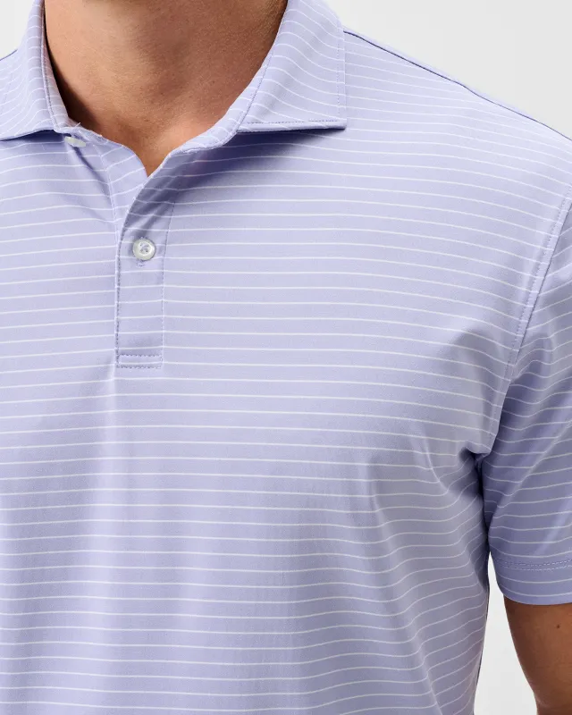 Performance Jersey Polo - Beau Stripe made by Johnnie-O
