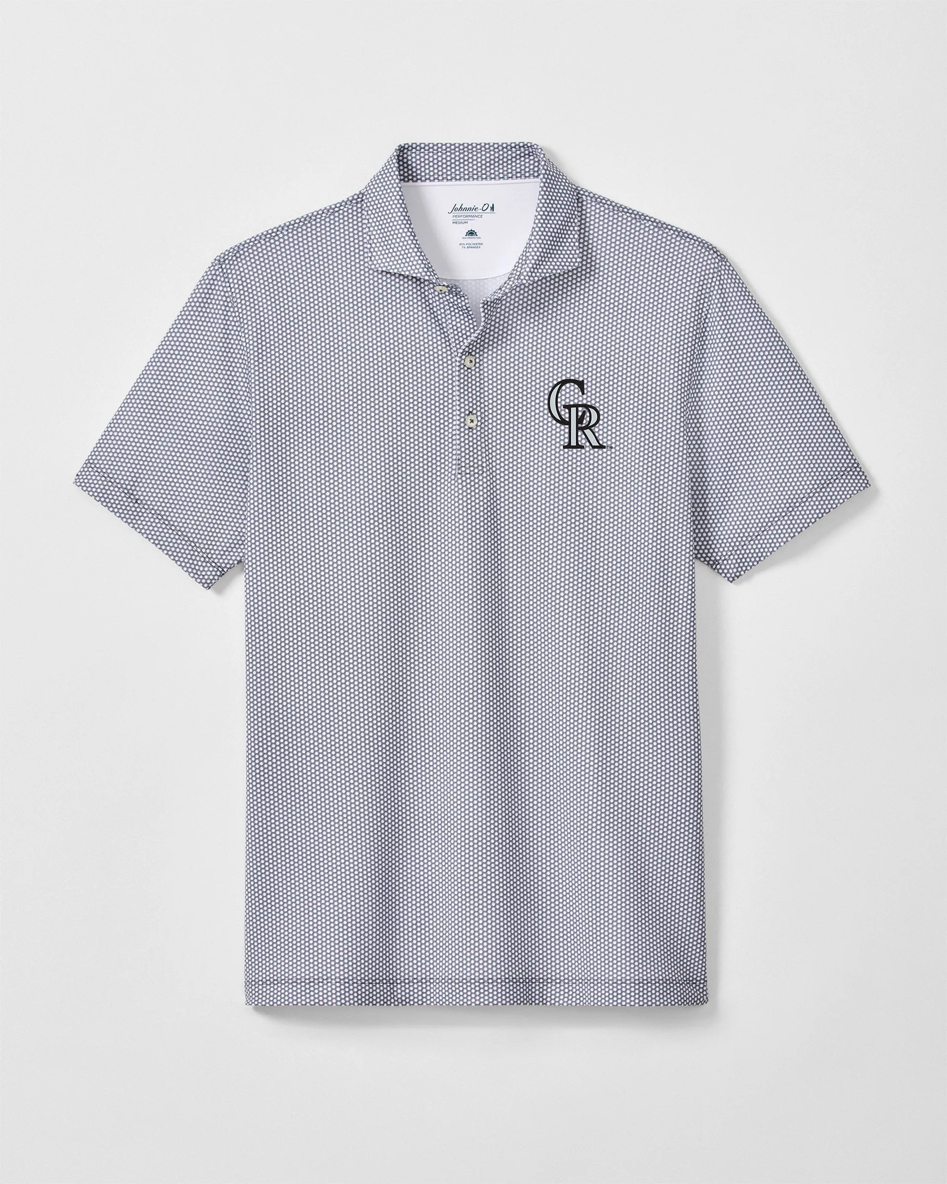 Colorado Rockies Hex Performance Jersey Polo sold by Johnnie-O product image thumbnail 2
