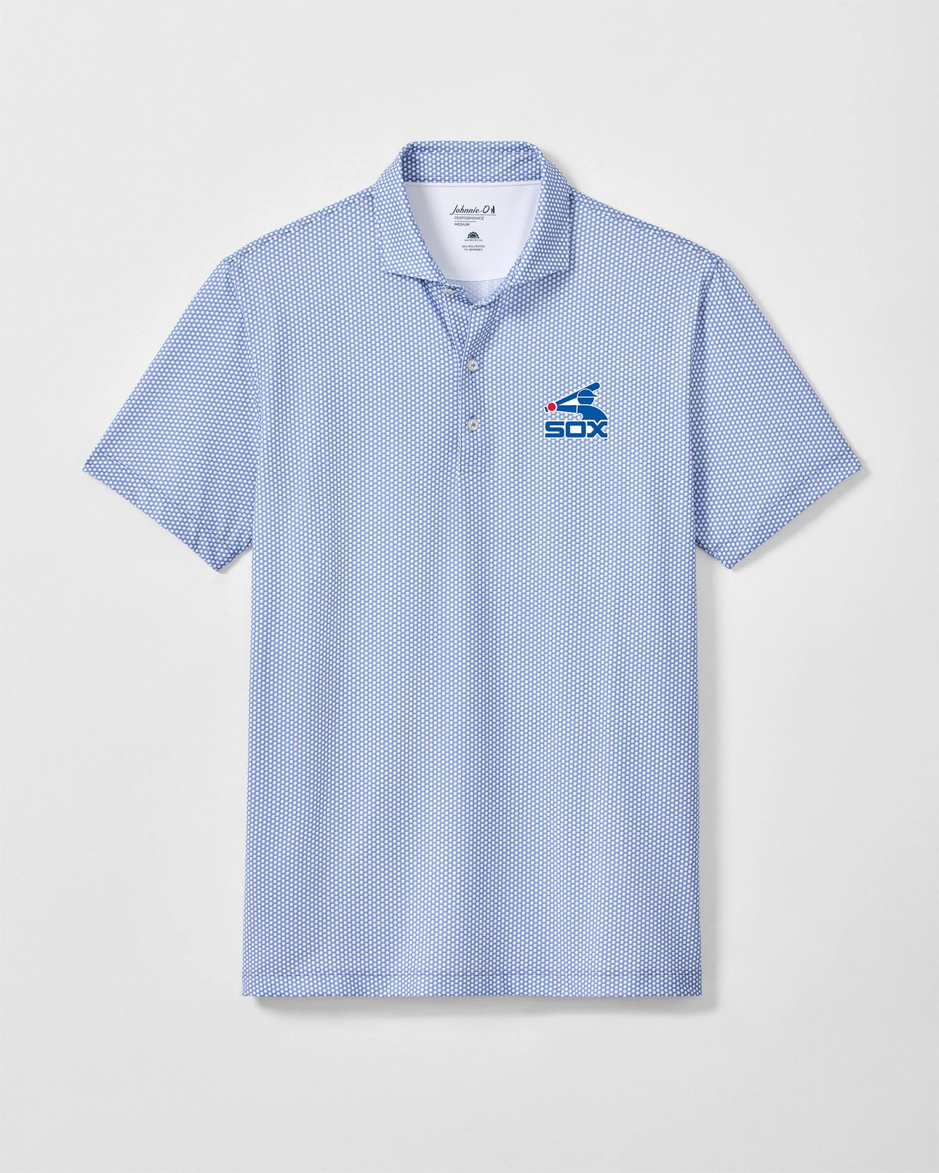 Chicago White Sox Hex Performance Jersey Polo - Cooperstown Logo sold by Johnnie-O product image thumbnail 4