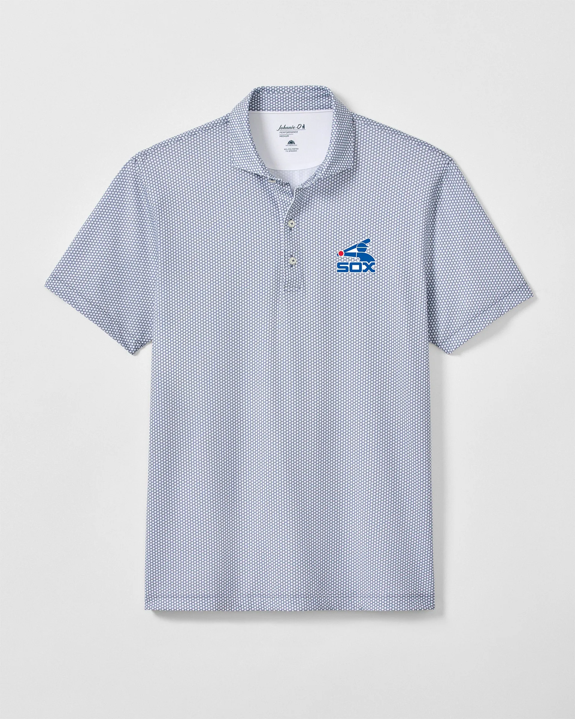 Chicago White Sox Hex Performance Jersey Polo - Cooperstown Logo sold by Johnnie-O product image thumbnail 2