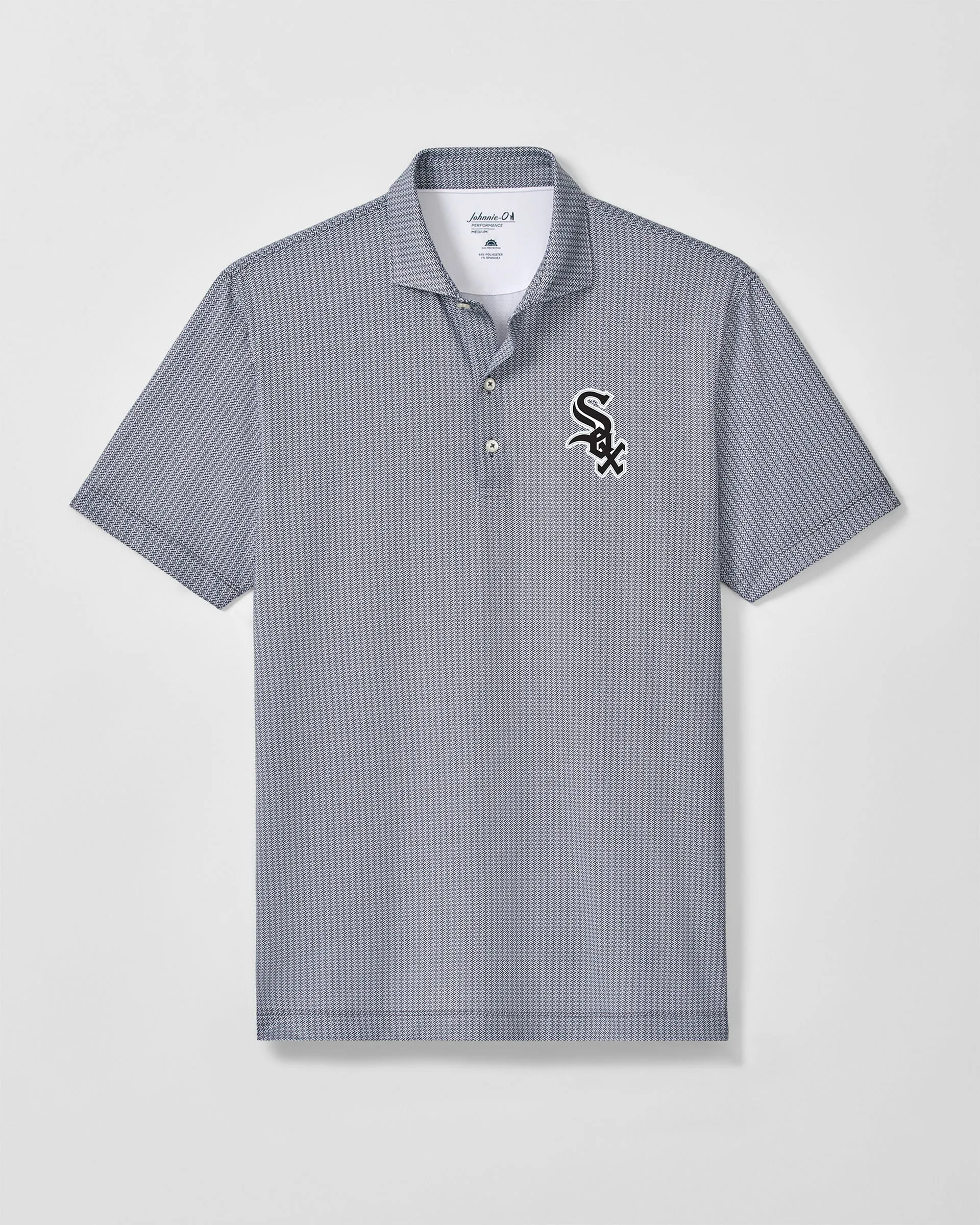 Chicago White Sox Crosslink Printed Performance Jersey Polo sold by Johnnie-O