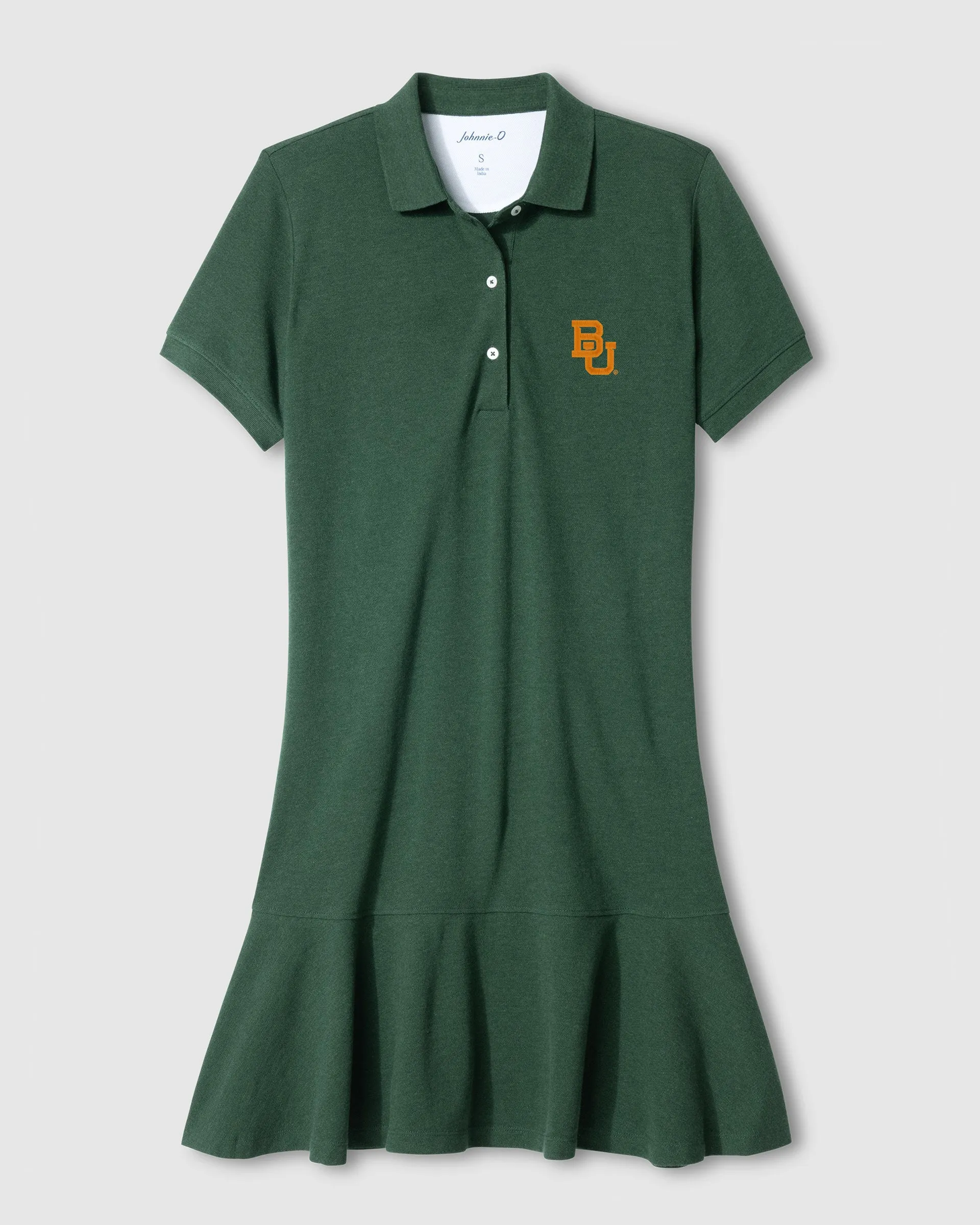 Women's Baylor University Janie Pique Mini Polo Dress sold by Johnnie-O product image thumbnail 4