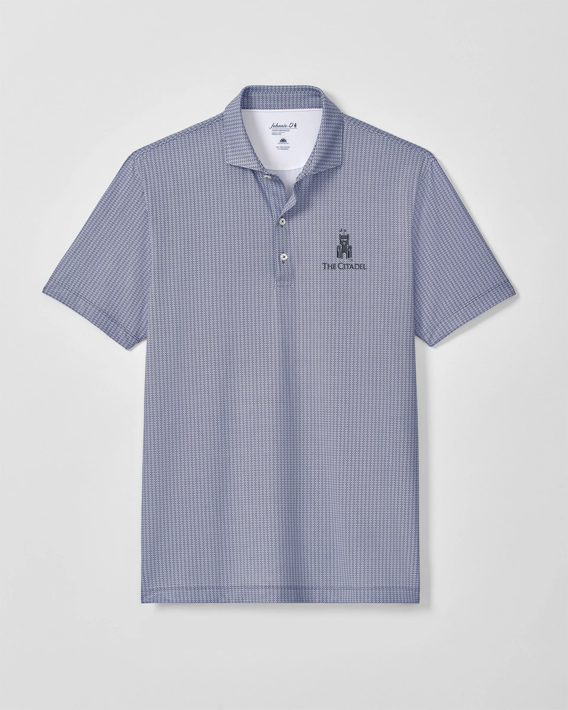 The Citadel Crosslink Printed Performance Jersey Polo sold by Johnnie-O product image thumbnail 2