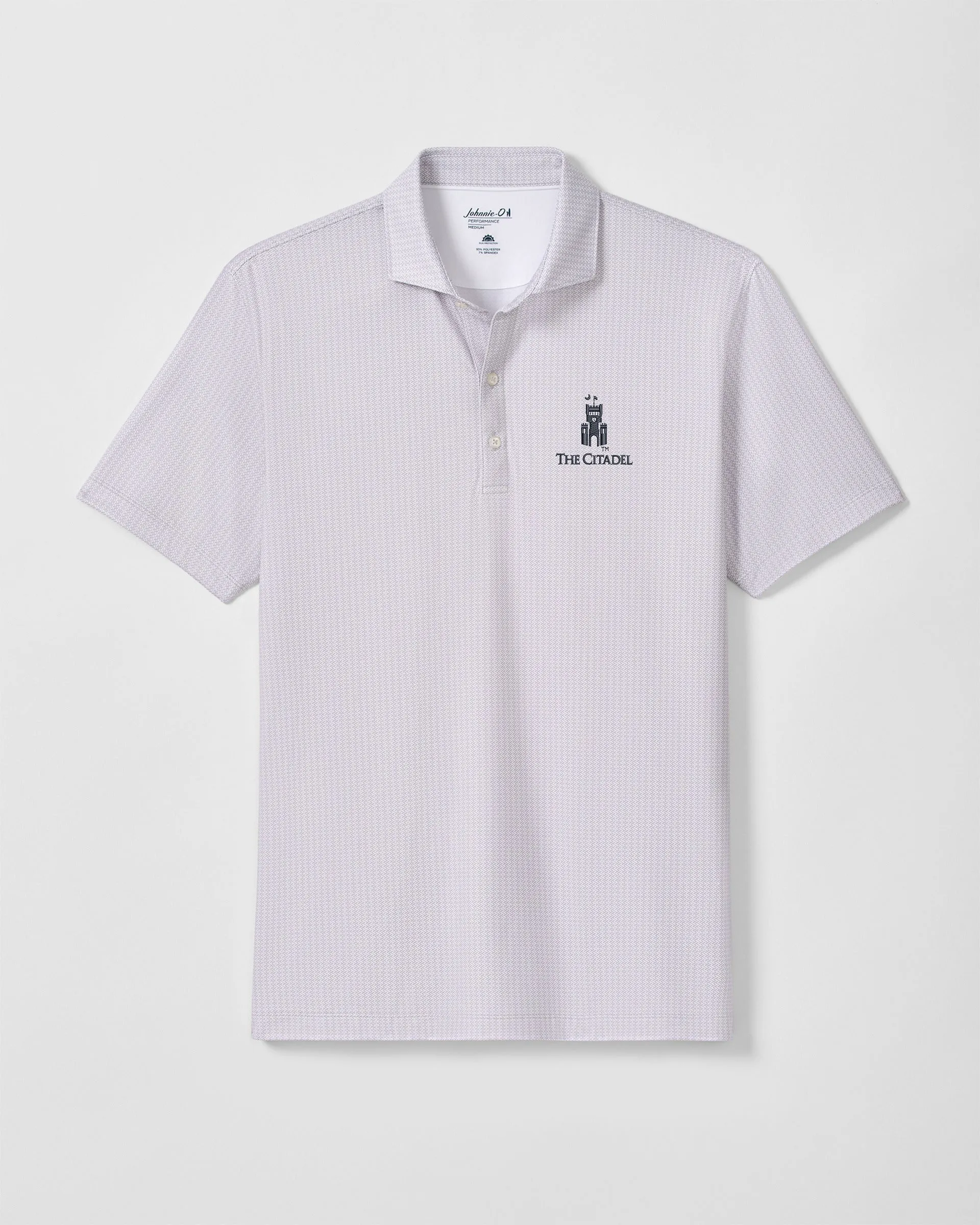 The Citadel Crosslink Printed Performance Jersey Polo sold by Johnnie-O product image thumbnail 3