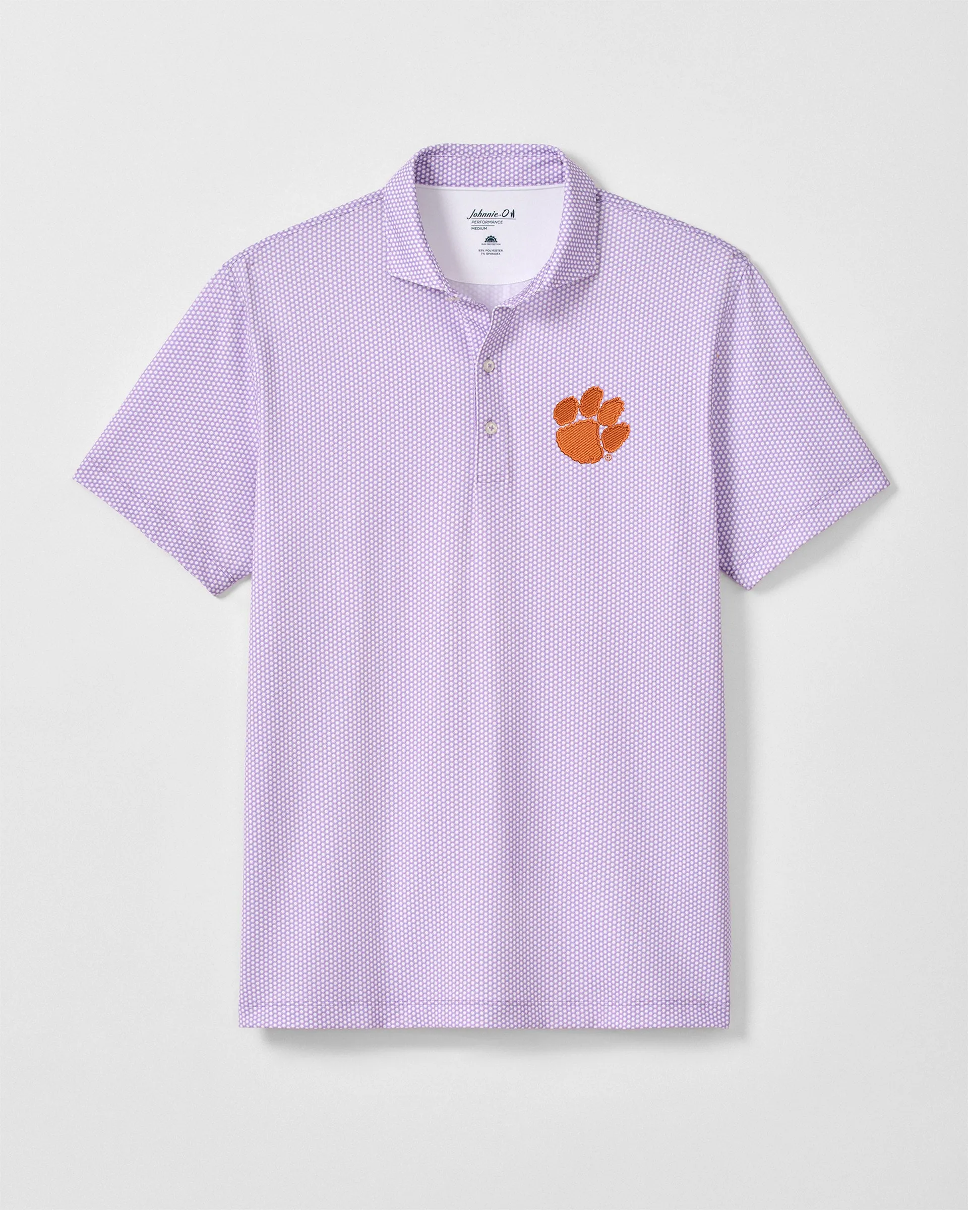 Clemson University Hex Performance Jersey Polo sold by Johnnie-O product image thumbnail 2