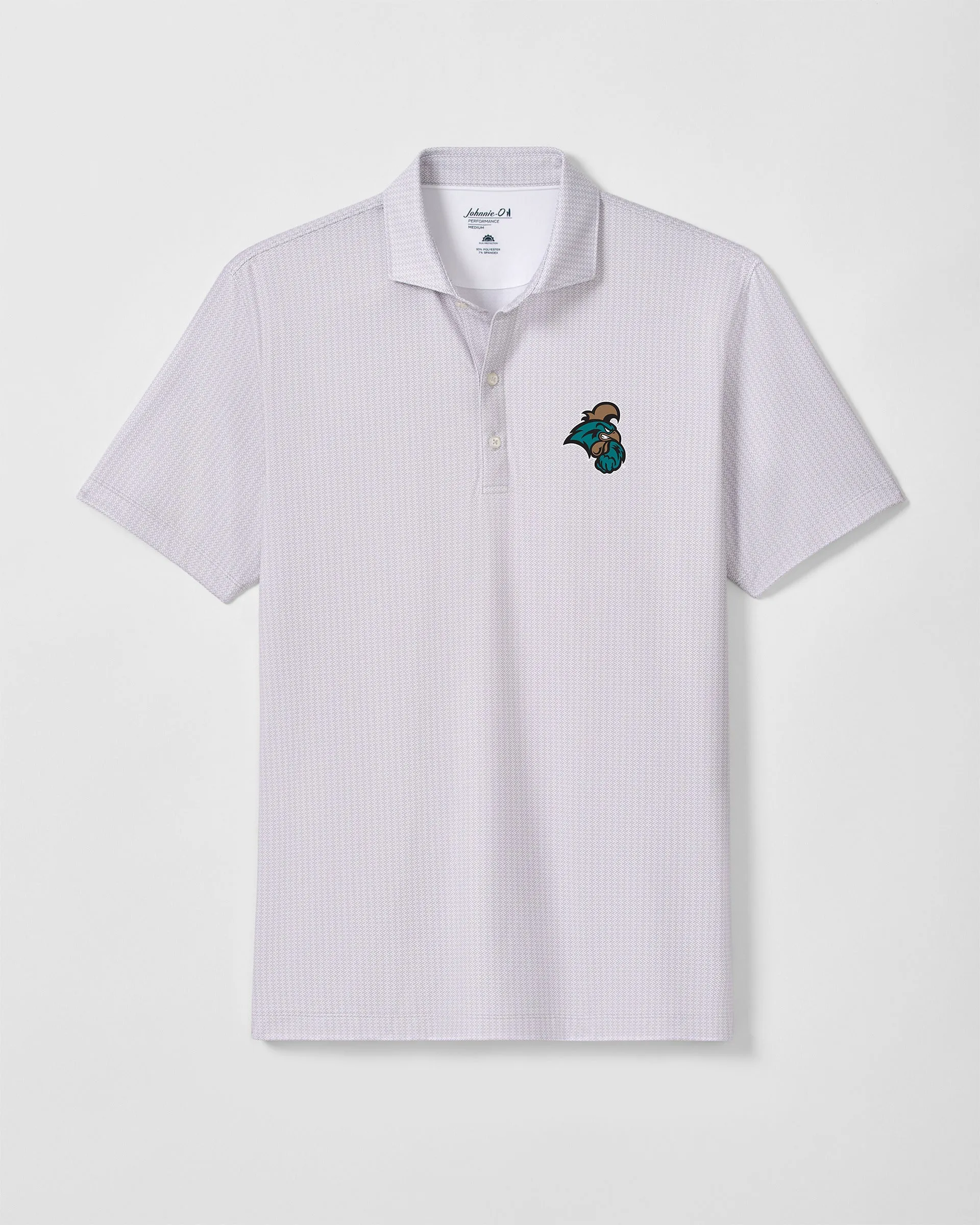 Coastal Carolina University Crosslink Printed Performance Jersey Polo sold by Johnnie-O product image thumbnail 2