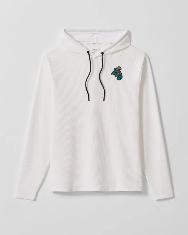 Coastal Carolina University Hoppin Pop Performance Hoodie made by Johnnie-O