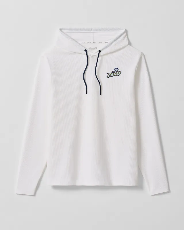 Florida Gulf Coast University Hoppin Pop Performance Hoodie made by Johnnie-O
