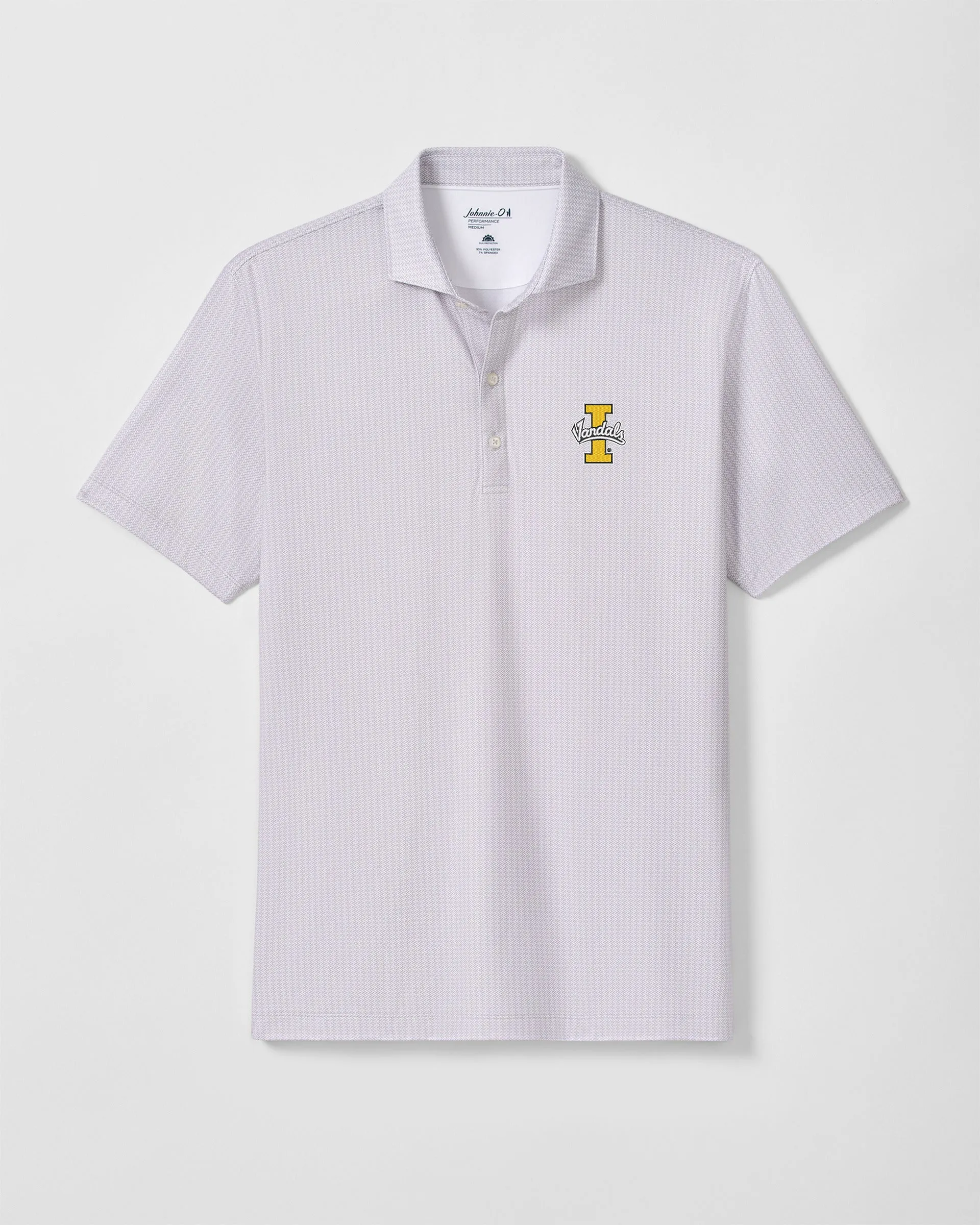 University of Idaho Crosslink Printed Performance Jersey Polo sold by Johnnie-O product image thumbnail 2
