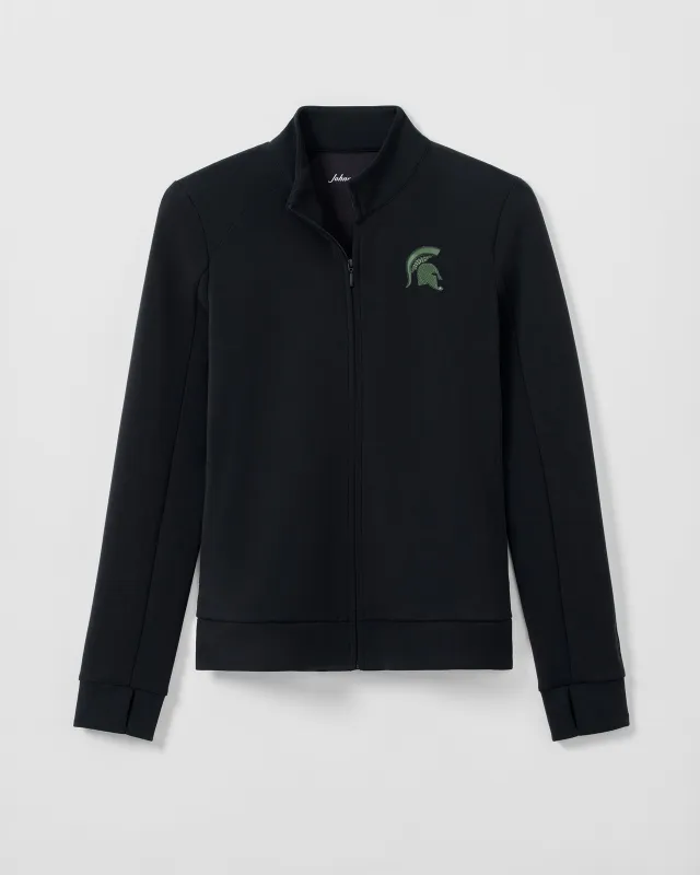 Women's Michigan State Pipa Performance Jacket made by Johnnie-O