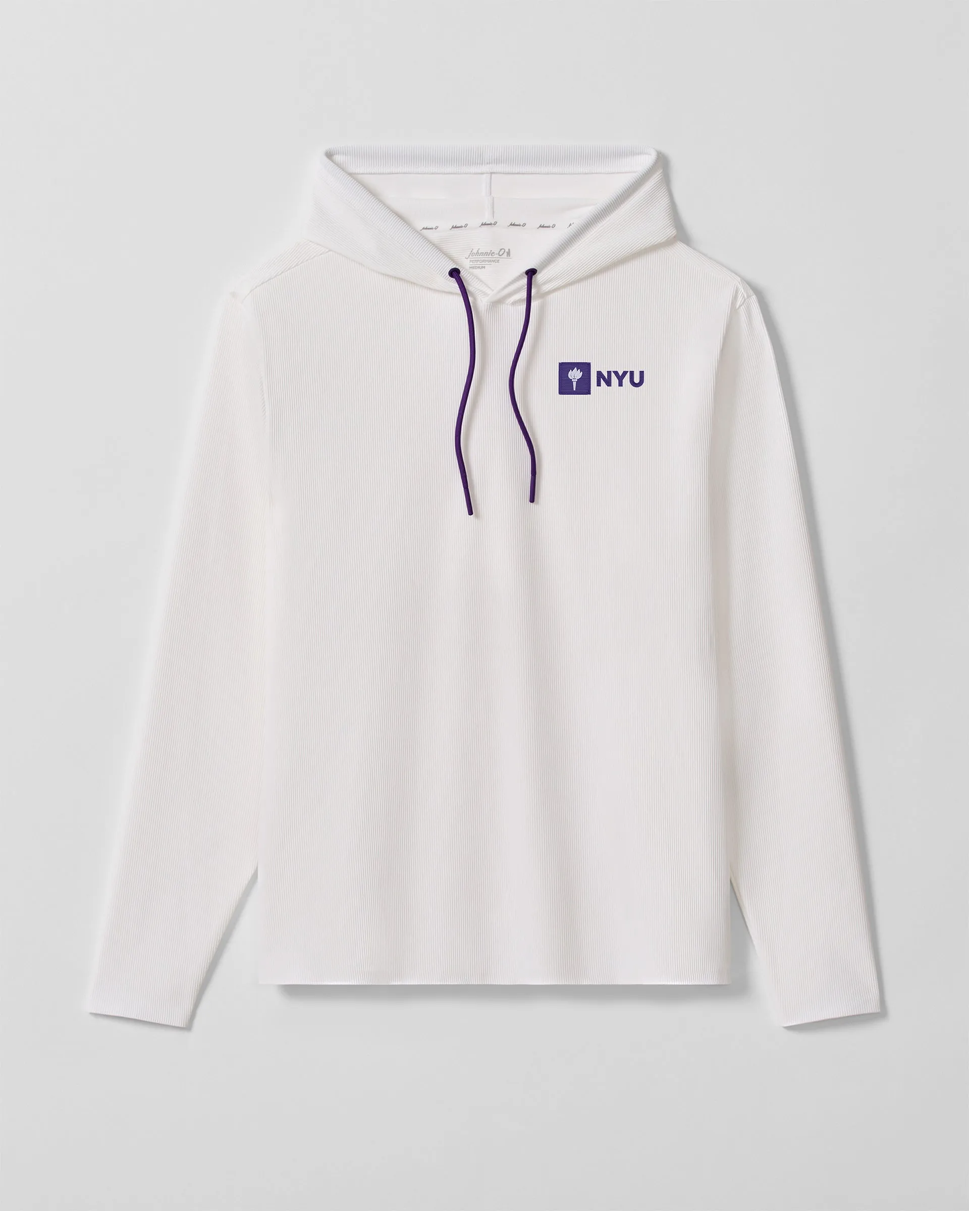 New York University Hoppin Pop Performance Hoodie sold by Johnnie-O product image thumbnail 2
