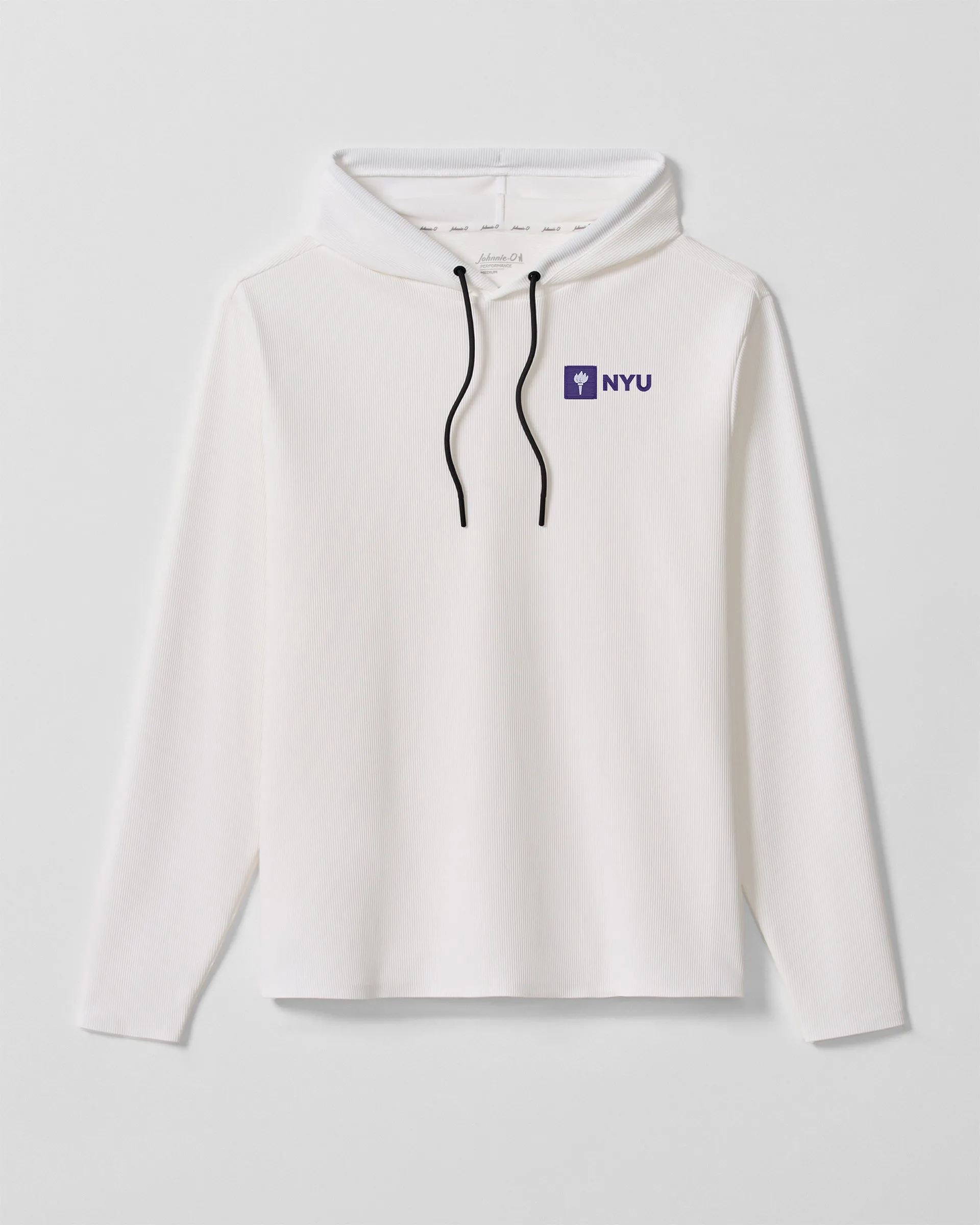 New York University Hoppin Pop Performance Hoodie sold by Johnnie-O