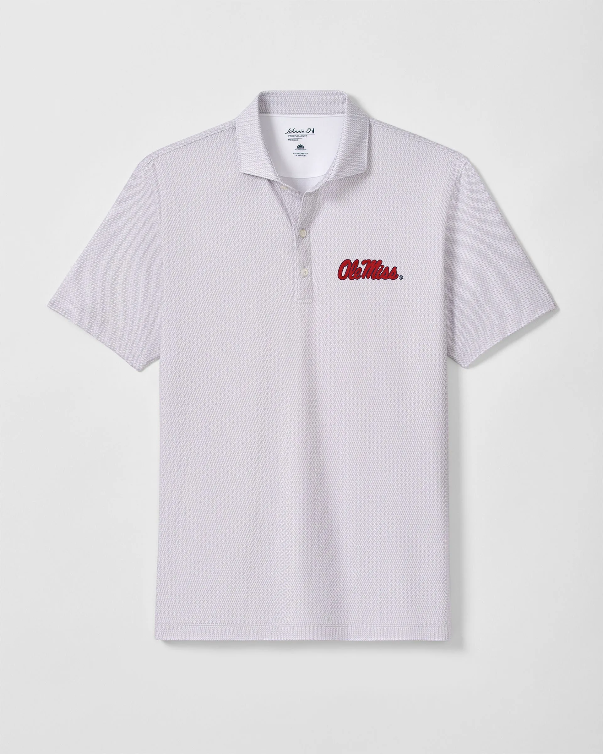 Ole Miss Crosslink Printed Performance Jersey Polo sold by Johnnie-O product image thumbnail 4
