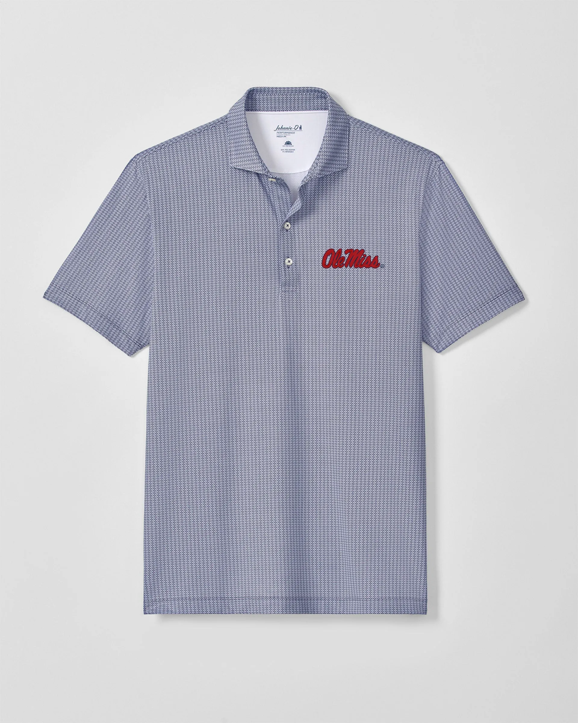 Ole Miss Crosslink Printed Performance Jersey Polo sold by Johnnie-O product image thumbnail 2