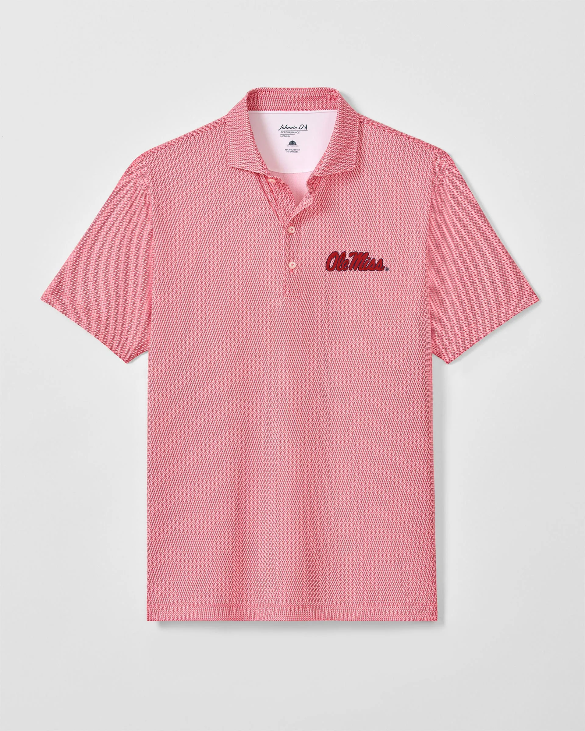 Ole Miss Crosslink Printed Performance Jersey Polo sold by Johnnie-O product image thumbnail 3