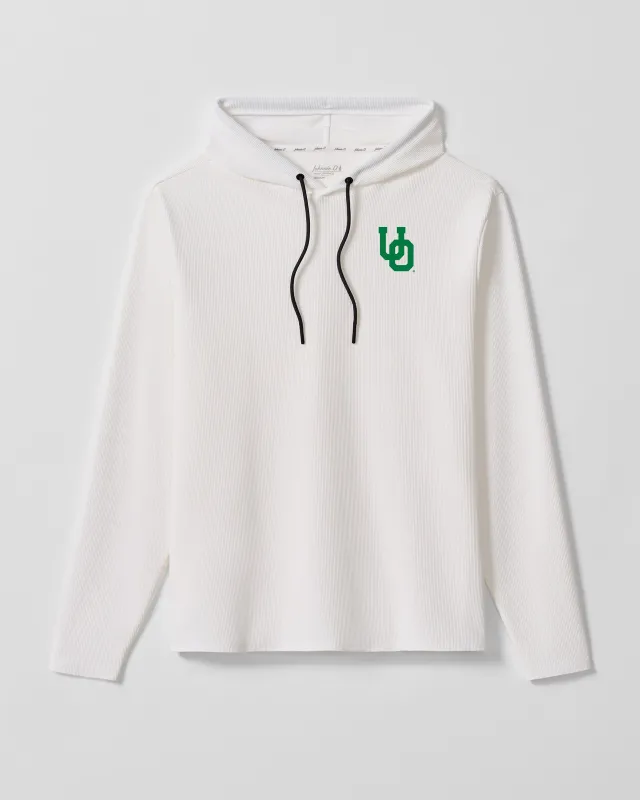 University of Oregon Hoppin Pop Performance Hoodie made by Johnnie-O