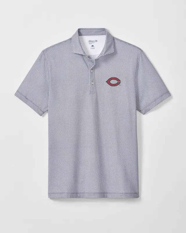 University of Chicago Hex Performance Jersey Polo made by Johnnie-O