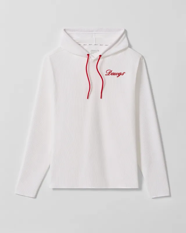 University of Georgia Hoppin Pop Performance Hoodie - Script Logo made by Johnnie-O