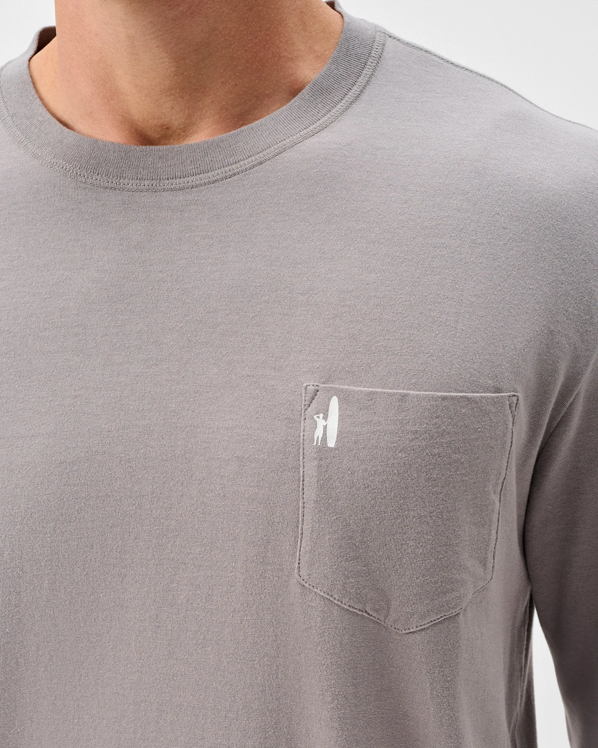 Long Sleeve Pocket T-Shirt - Santa Monica sold by Johnnie-O product image thumbnail 2