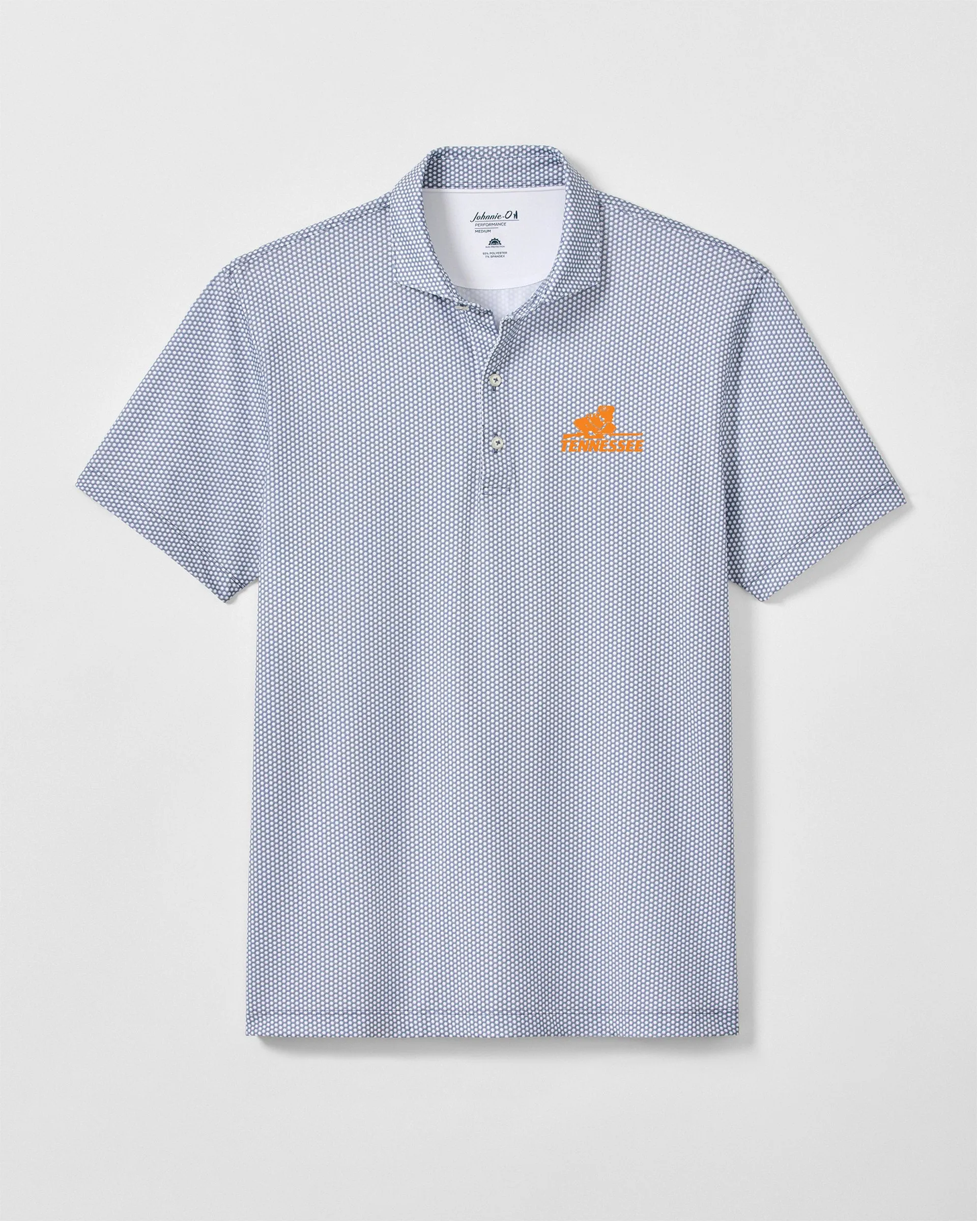 University of Tennessee Hex Performance Jersey Polo - Vault Logo sold by Johnnie-O product image thumbnail 2
