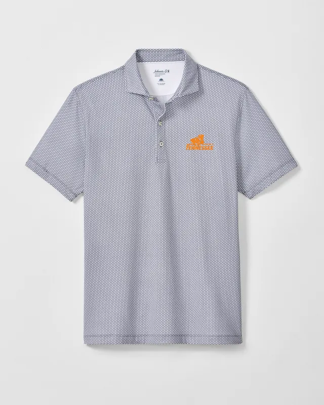 University of Tennessee Hex Performance Jersey Polo - Vault Logo made by Johnnie-O